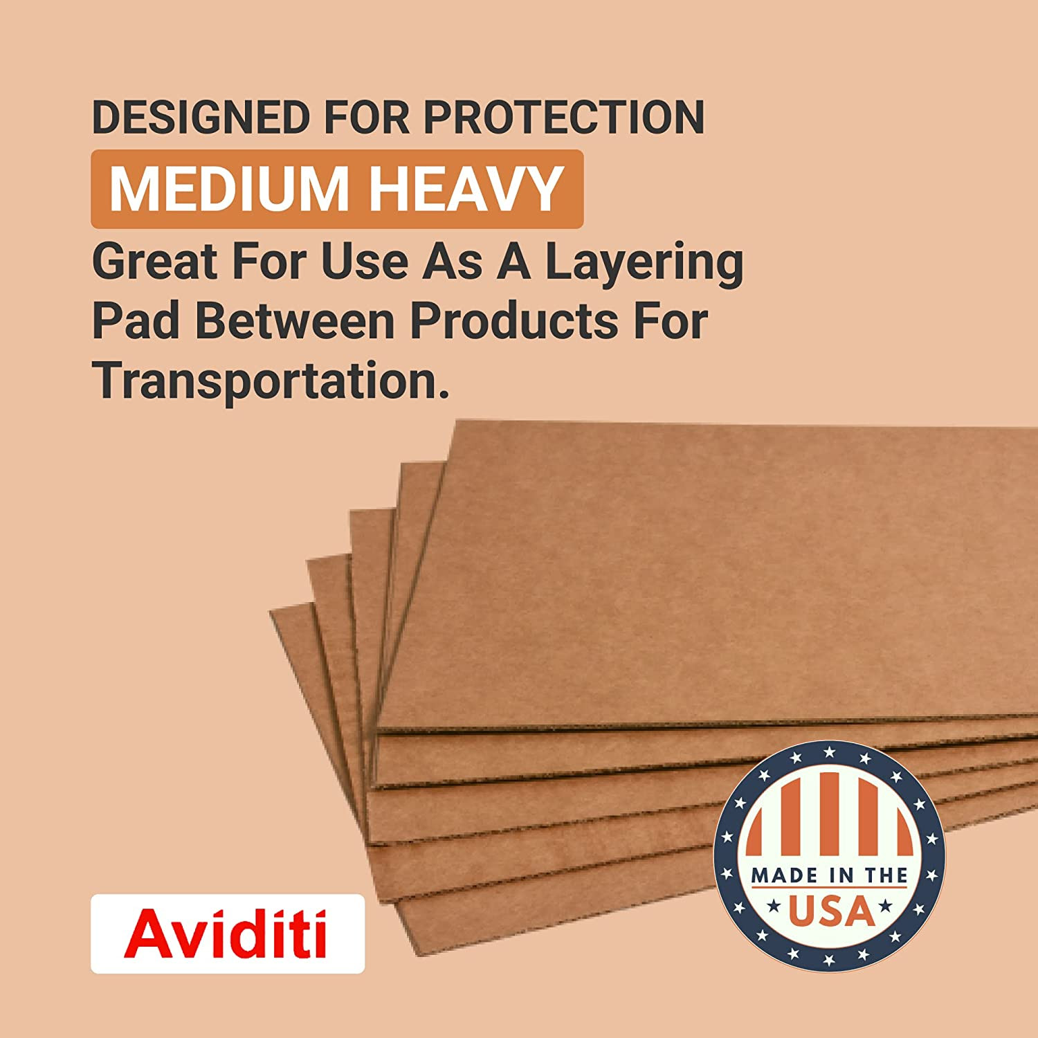 Pads Corrugated Cardboard Sheets Layer Separation Product Protection