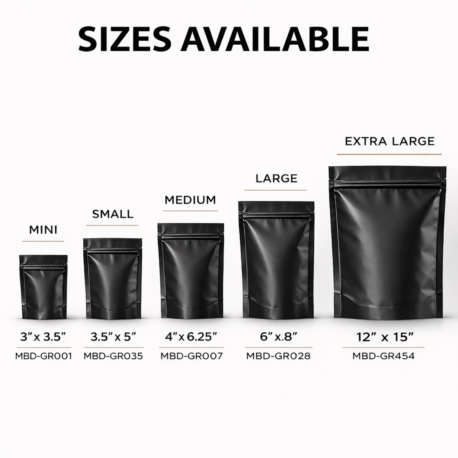 12 Pack 1lb Mylar Bags Assorted Designs 1 pound Smell Proof Resealable Zip bag