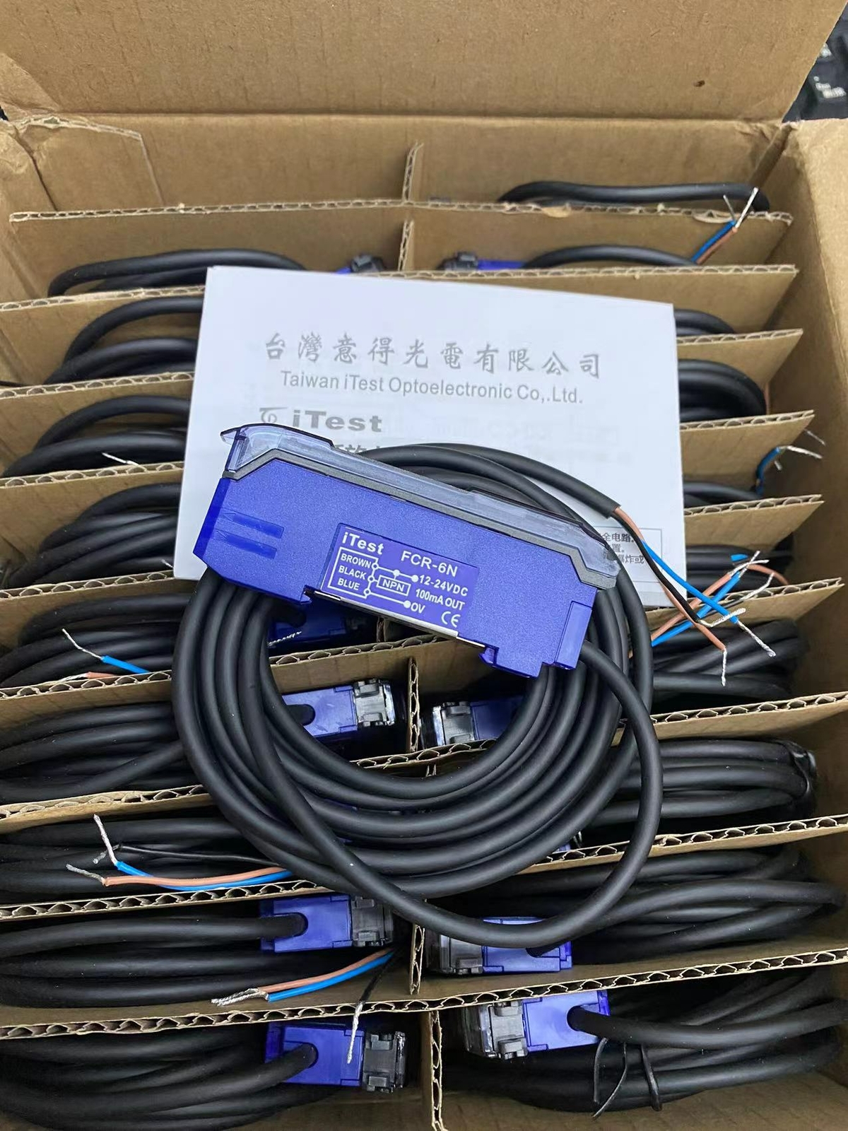 1pc new optical fiber amplifier FCR-6N