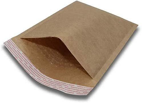 250 #0 6×10 Kraft Natural Paper Padded Bubble Envelopes Mailers Case 6»x10»