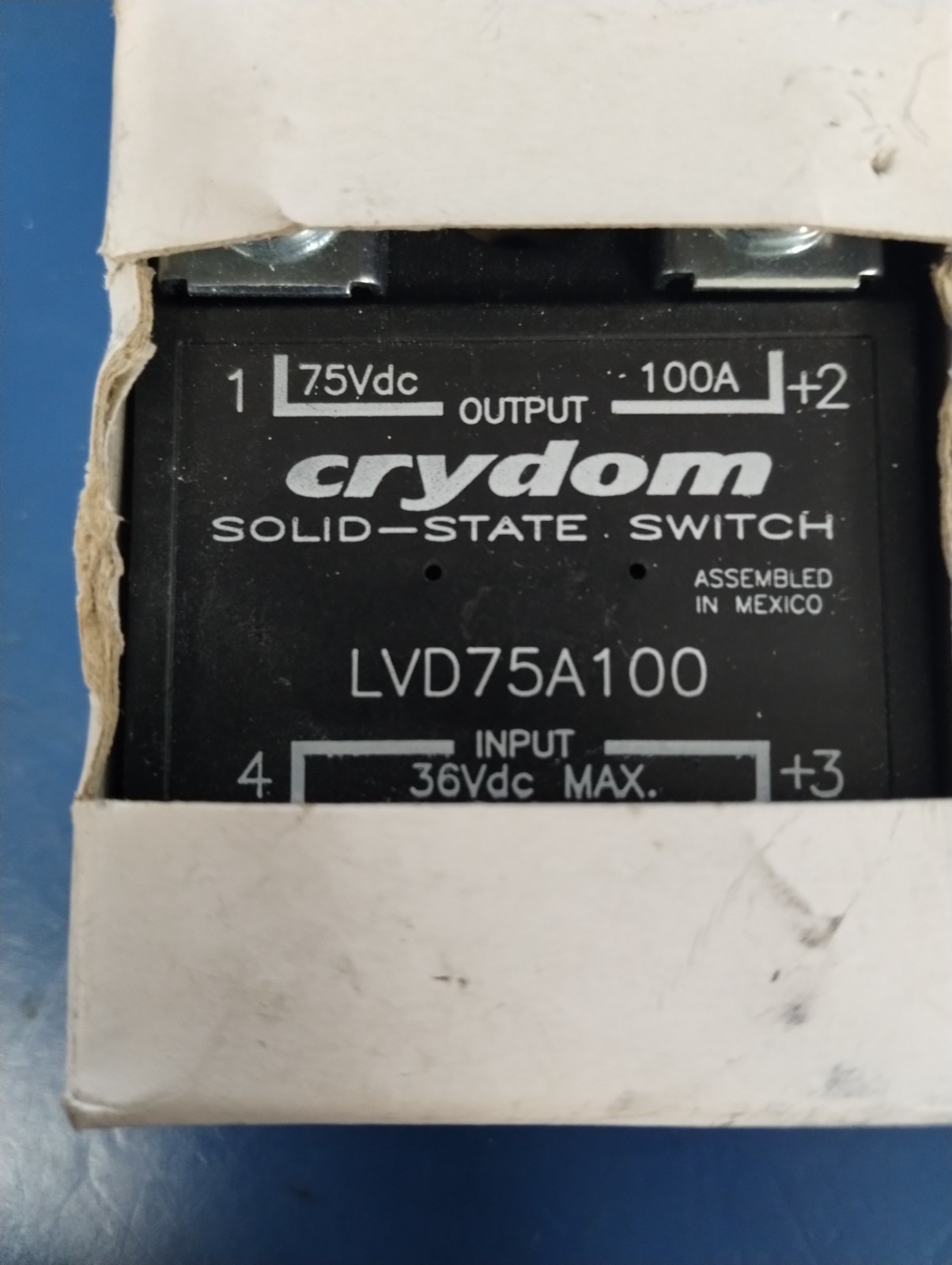 CRYDOM LVD75A100 Solid State Relay- SSRs 48V 100A 11.5/11.0V Ctrl LVD