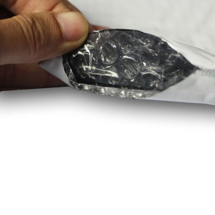 500 #000 4×8 Poly Bubble Padded Envelopes Mailers Shipping Bags AirnDefense