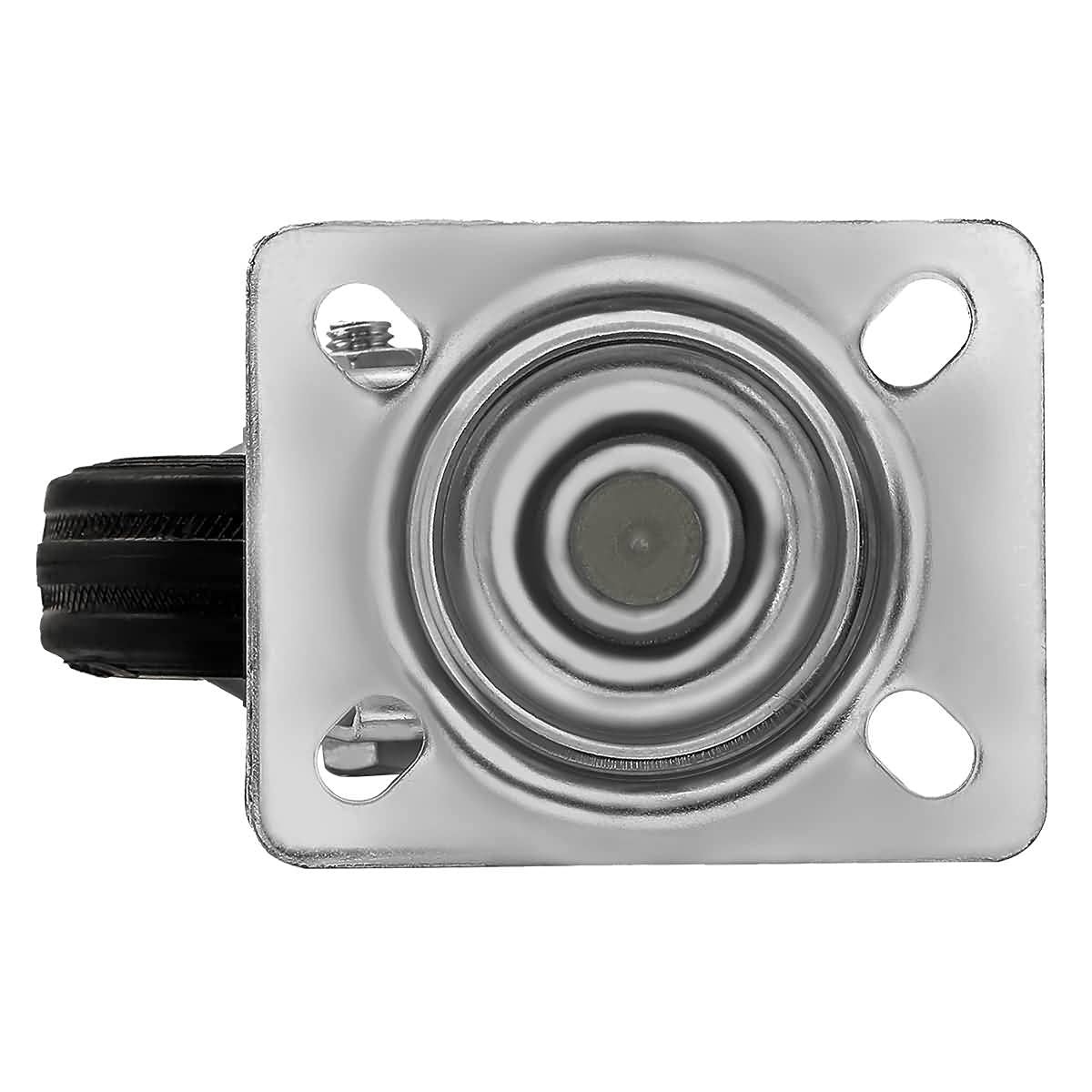 4-8 Pk of 2″ & 3″ Swivel Caster Wheels Rubber Base Top Plate Bearing Heavy Duty