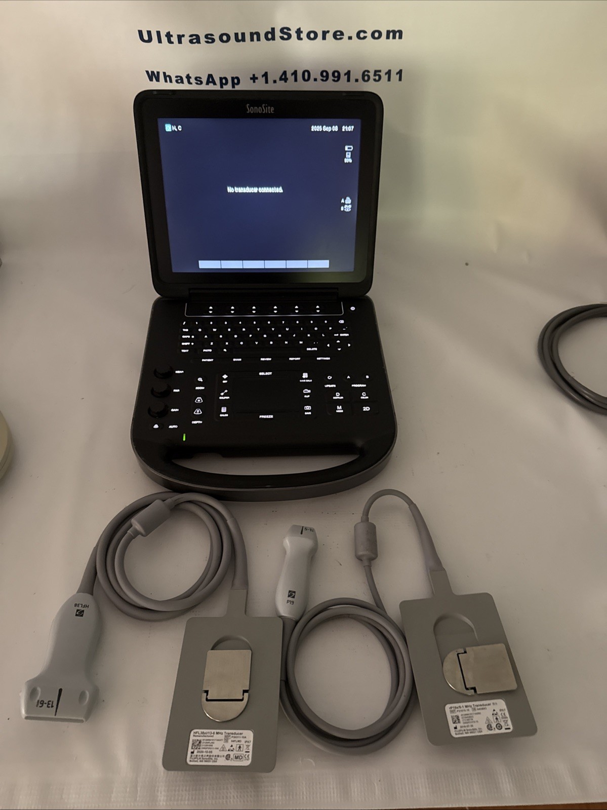 SONOSITE EDGE II 2018 Phased & Linear Transducers. 60 Day Money Back Guarantee
