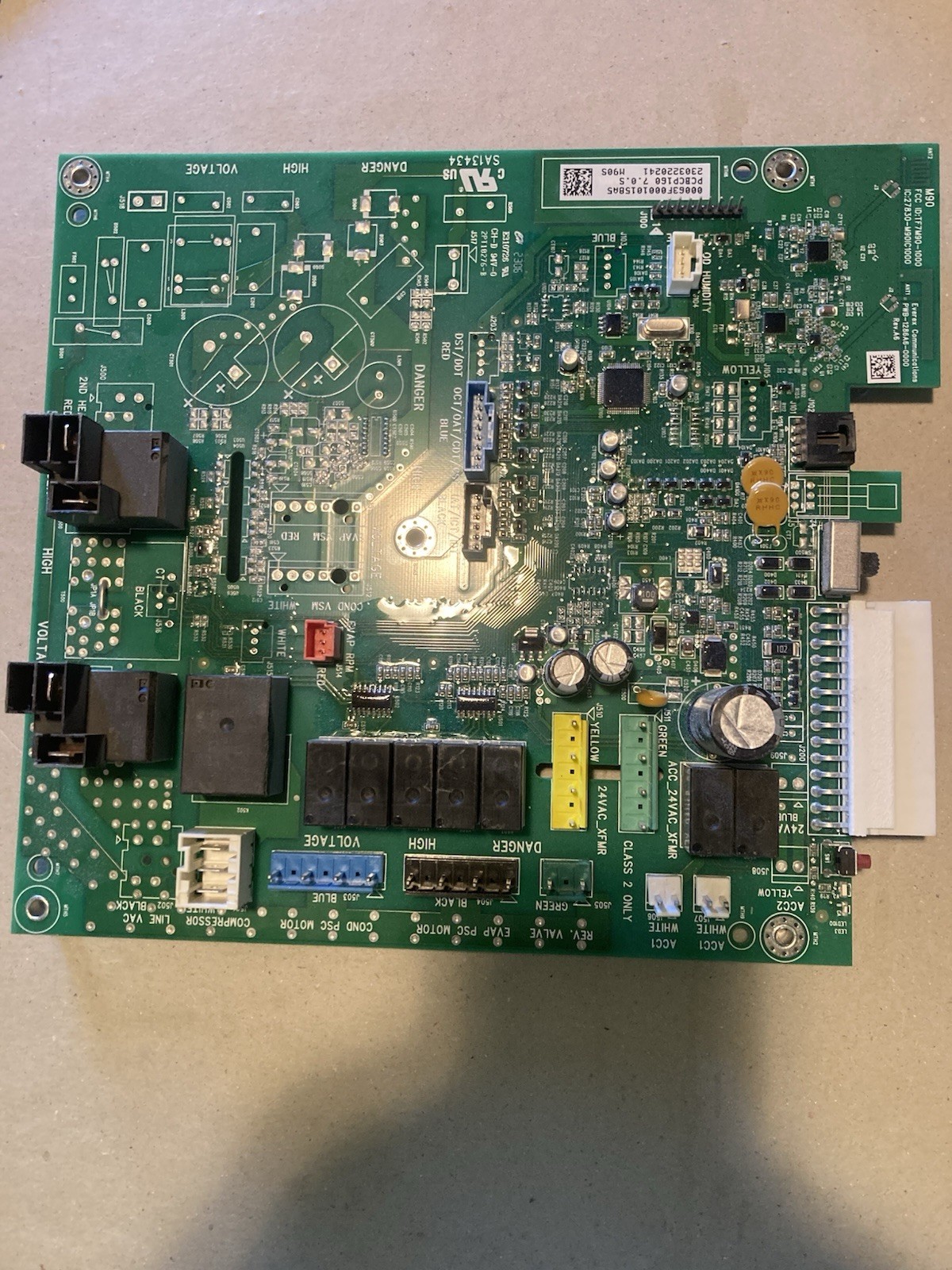 Amana PTAC Control Circuit Board. PCBCP160 Tested. 1 used board