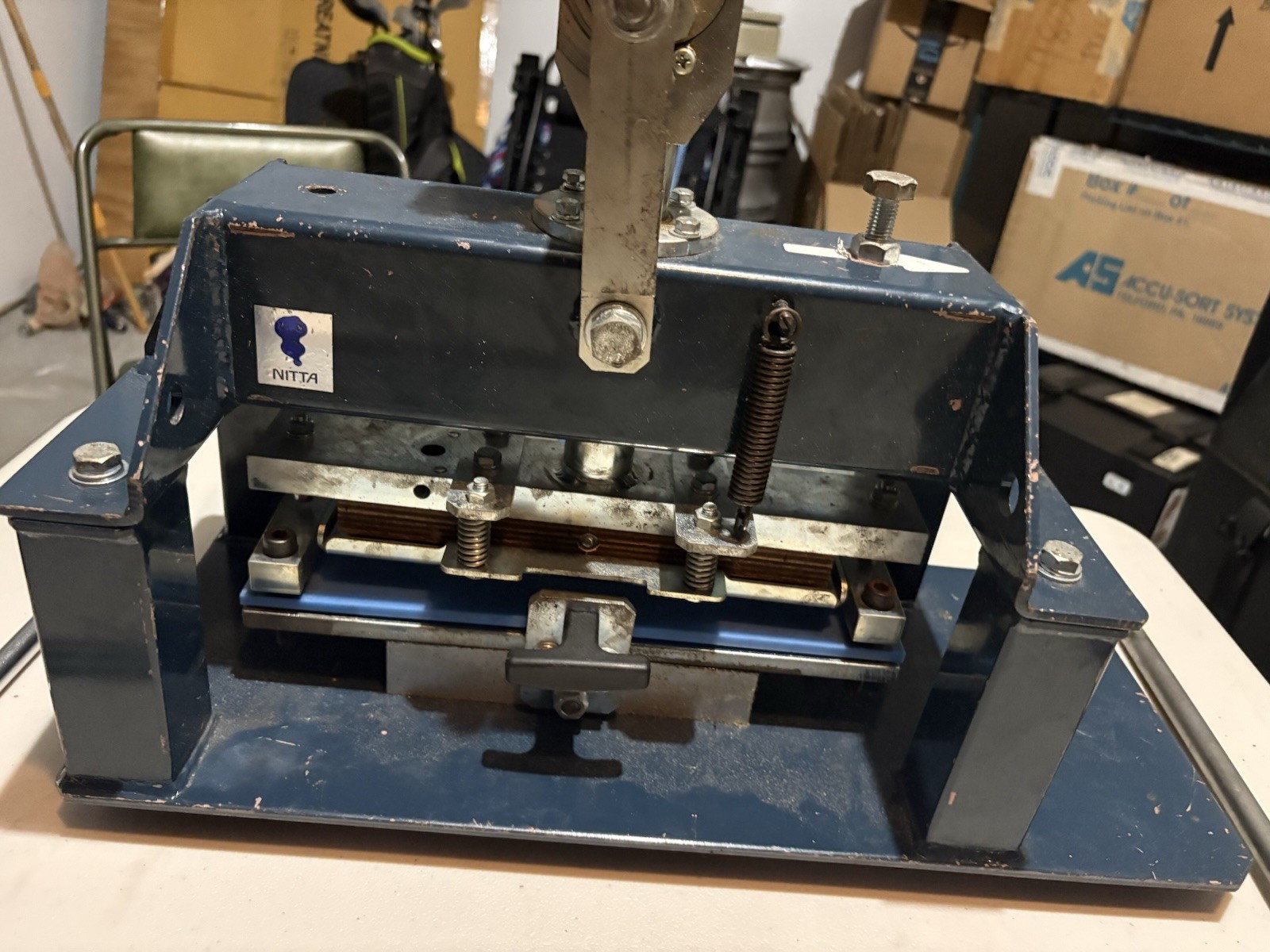 Nitta LVR-60 Belt Splicing System. Includes PCF-2210R And FP-200R. Used.