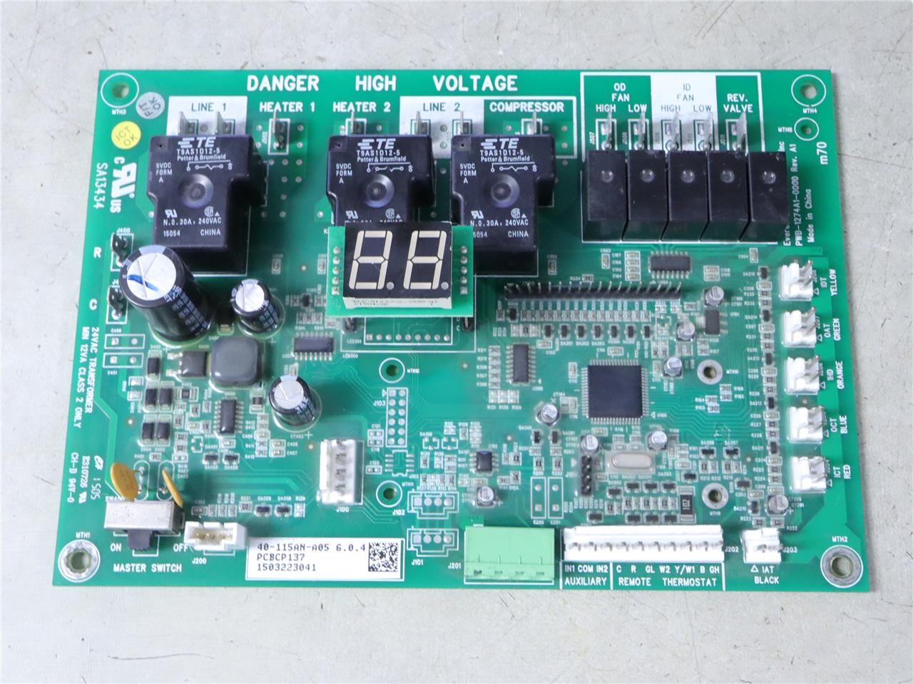 PWB-1274A1-0000 AMANA 40-115AN-A05 GOODMAN PTAC PCBCP137 Control Circuit Board