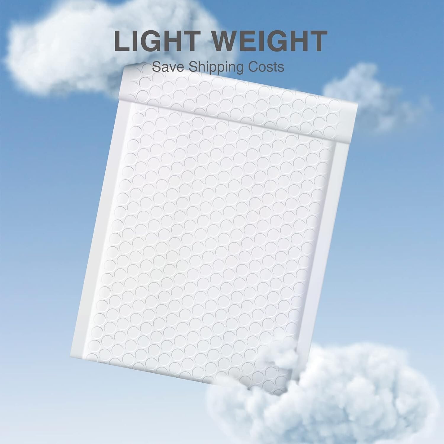 Jiaro Pack Poly Bubble Mailer Padded Envelope Mailing Bags 6×10″ 600Pcs White
