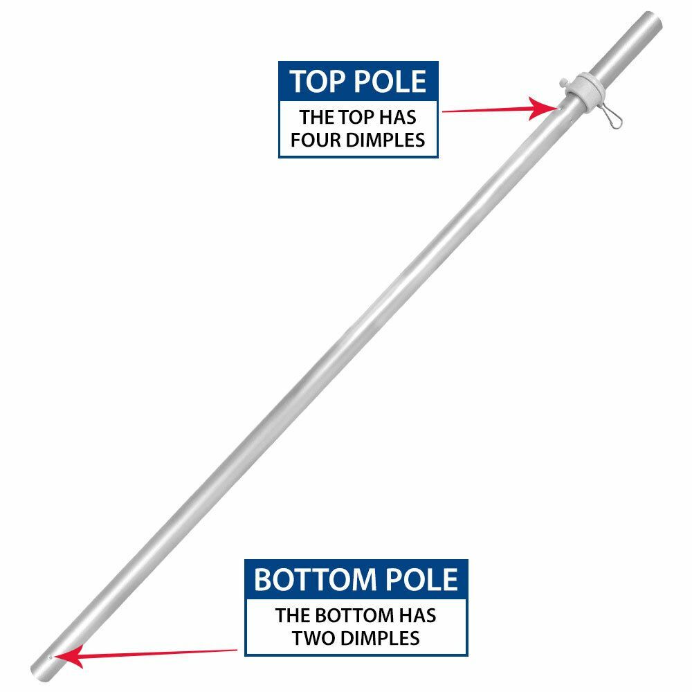 «USA CLASSIC» Advertising Super Flag & Pole Kit United States of America US star