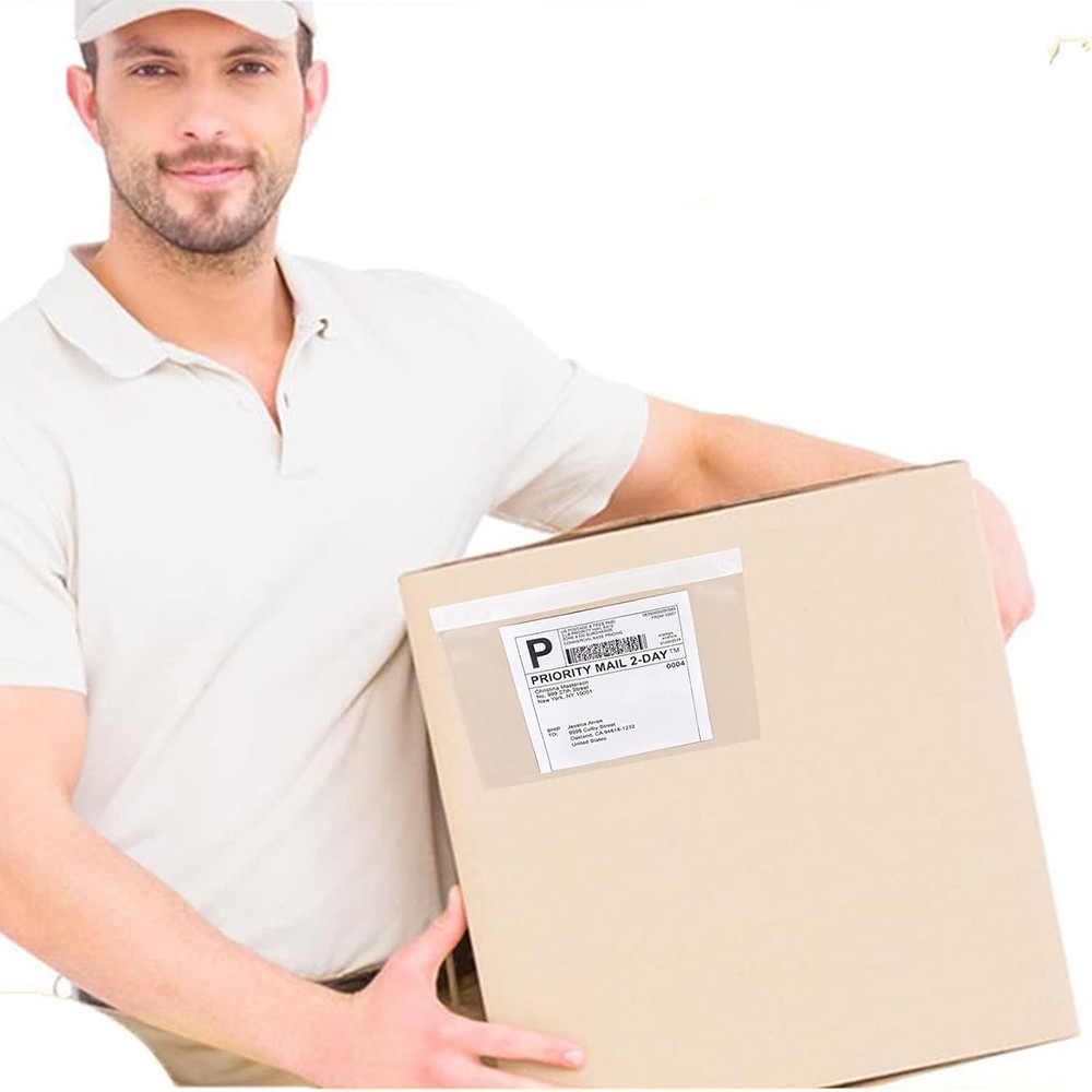 6″ x 9″ Clear Packing List Invoice Shipping Label Self Envelopes Pouches Bags US