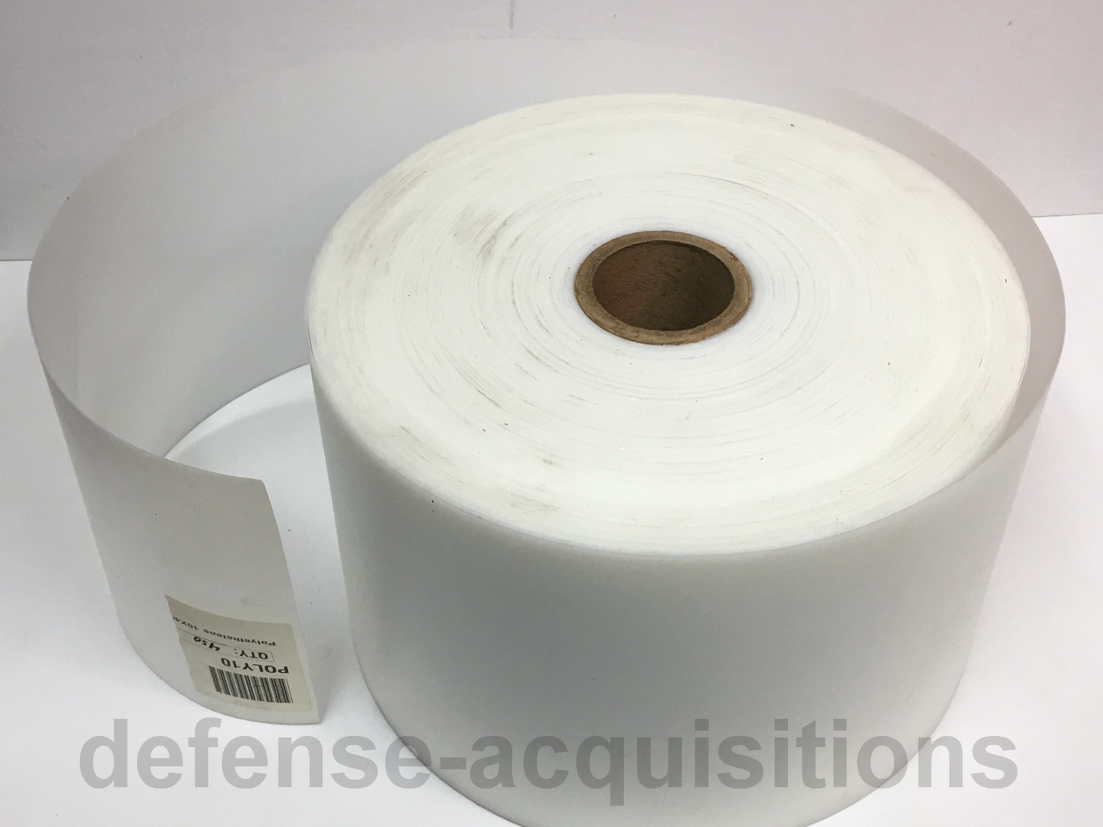 HDPE High Density Polyethylene Plastic Sheet .030″ x 10″ x By The Foot FLEXIBLE