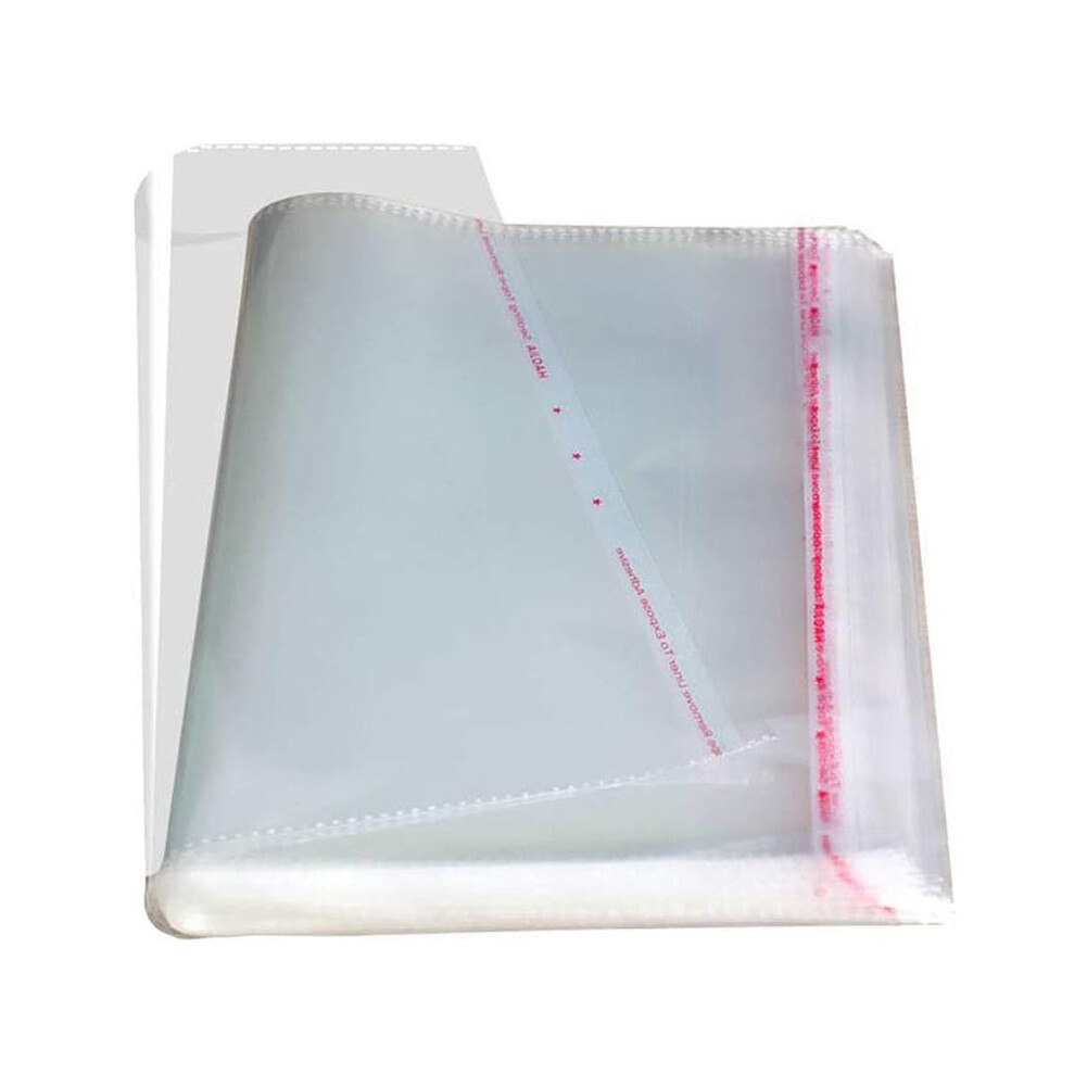 Any Size Clear Resealable Self Sealing Cello Cellophane Bag Plastic OPP Poly Bag