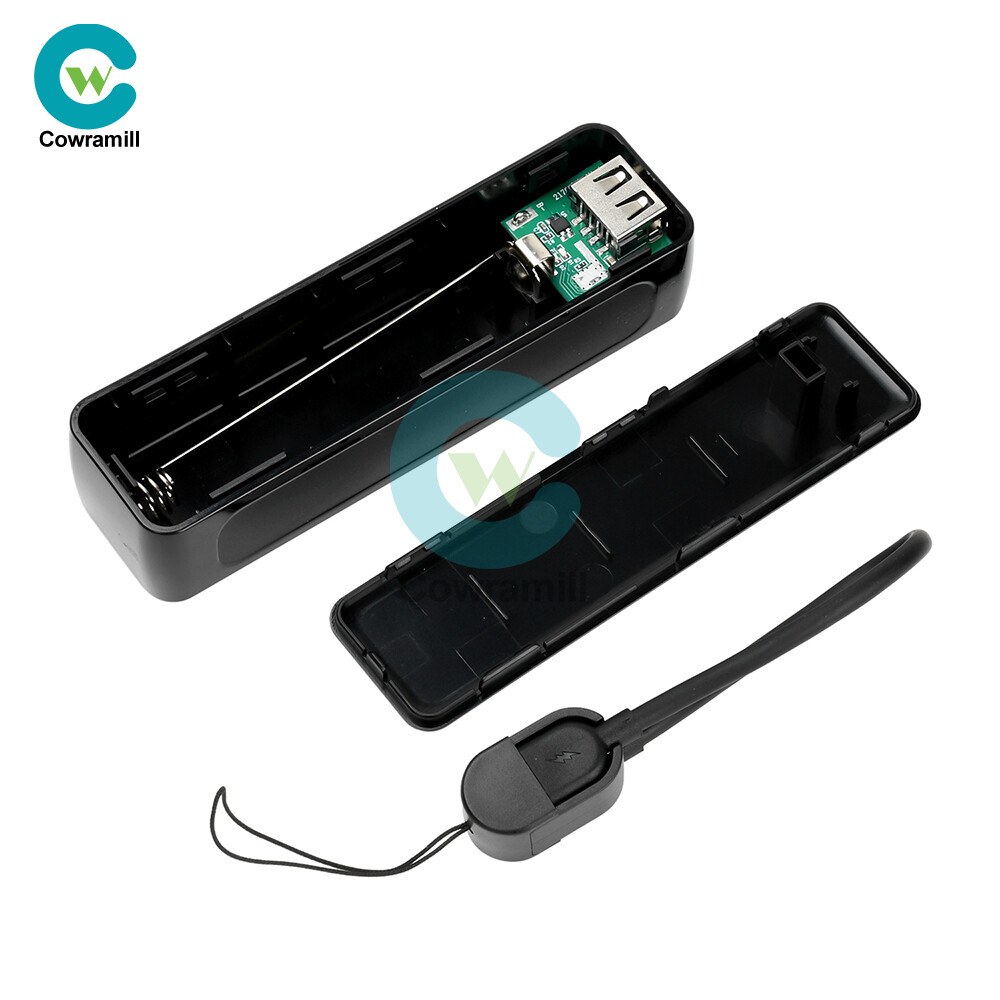 TYPE-C DIY Mobile Power Bank Case 1*21700 Battery Box 5V2.1A with Cable Portable
