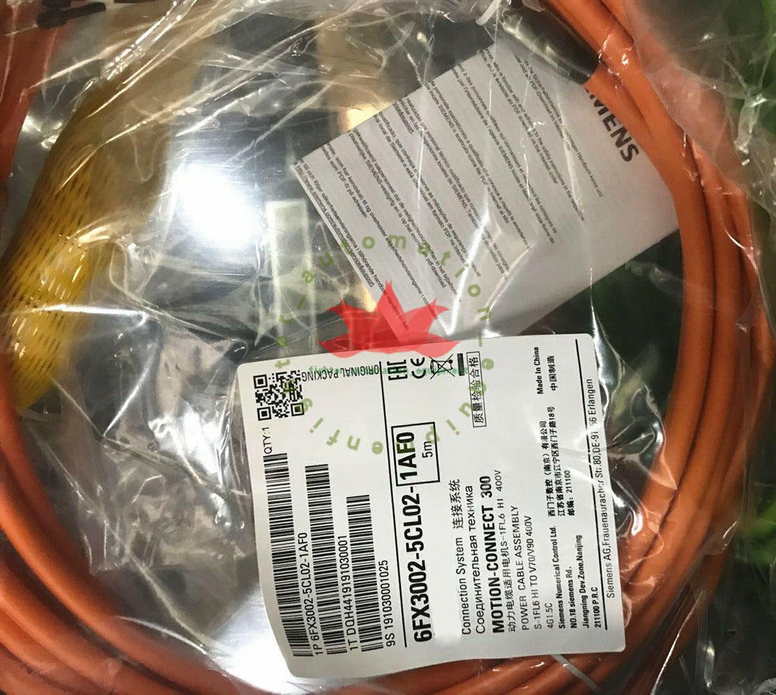 ONE For SIEMENS High Inertia Power Cable 6FX3002-5CL02-1AF0 5M NEW
