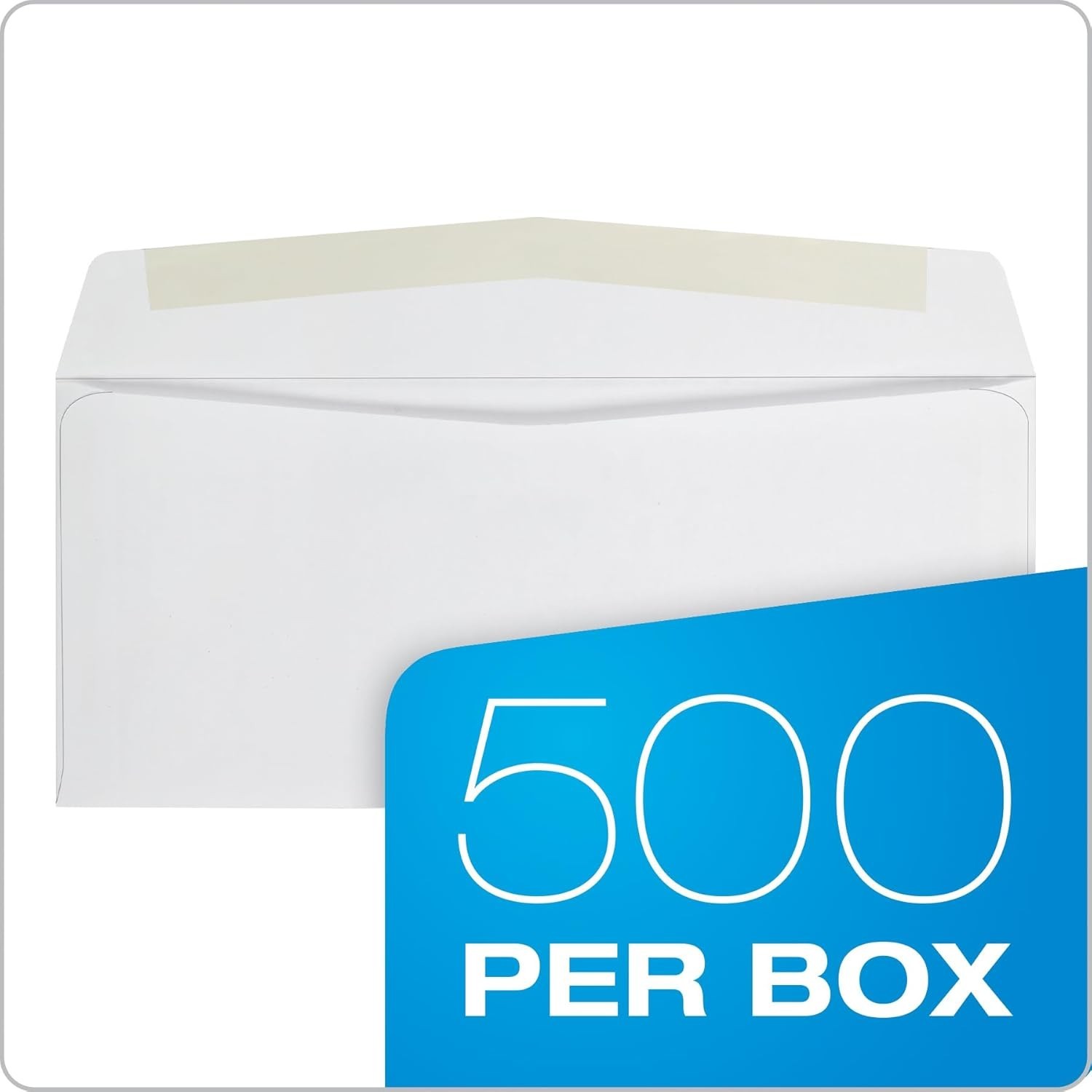 Envelopes, Letter Size White Mailing Envelopes, 4-1/8×9-1/2 Inch, No Window B…