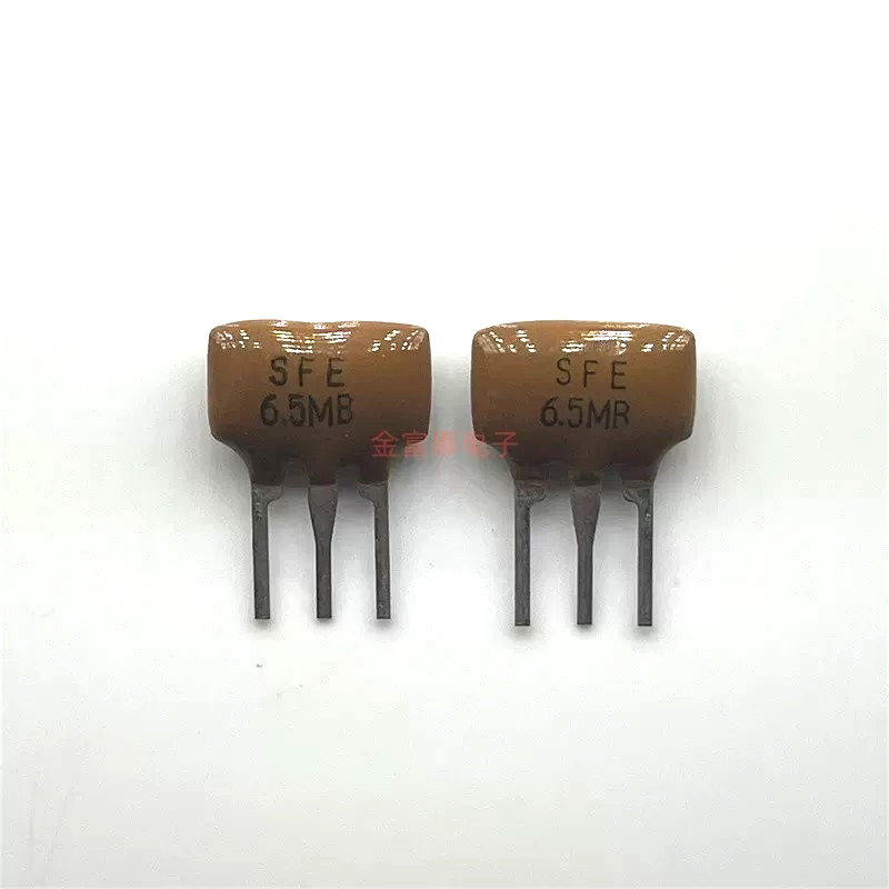 5PCS 6.5MHz ceramic crystal oscillator SFE6.5MB 6.5M 6.500MHZ DIP 3-pin
