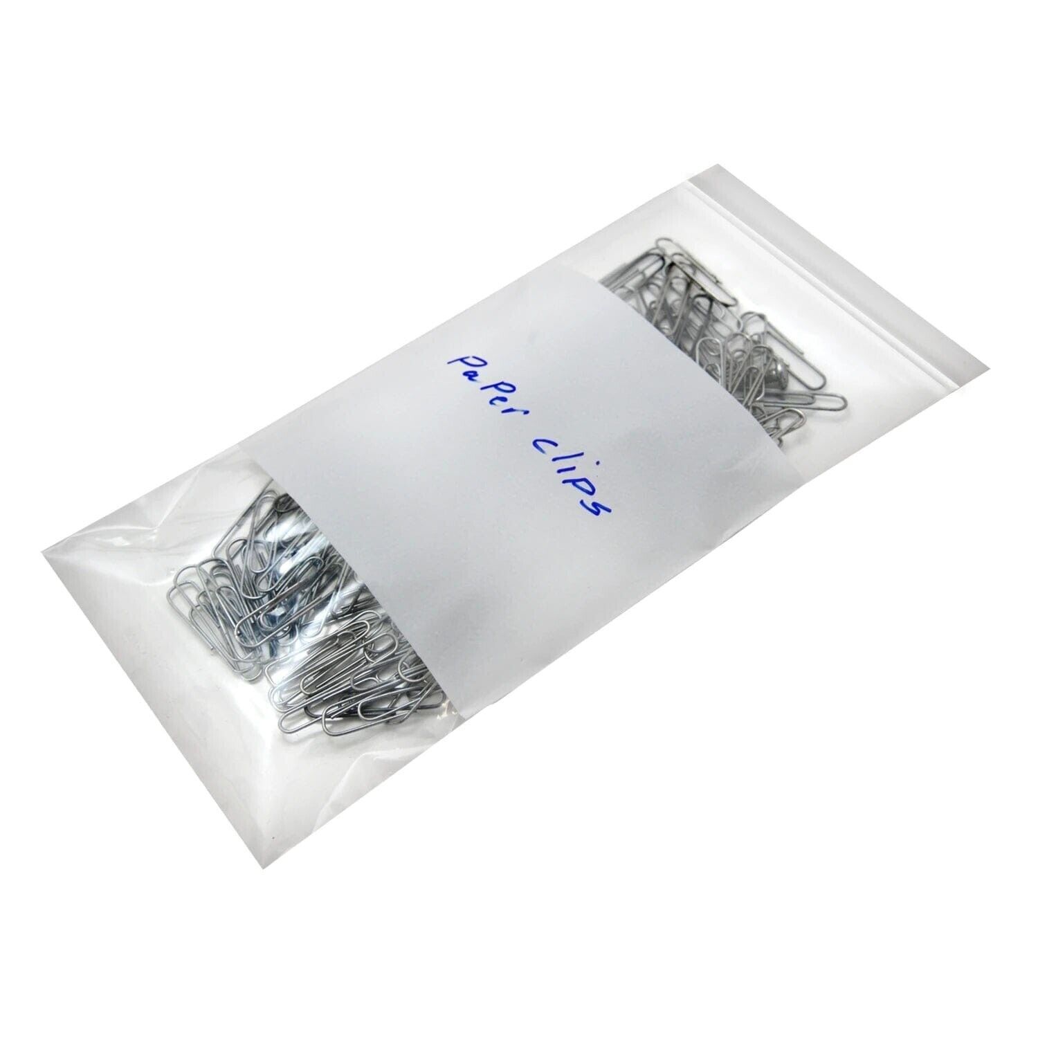 500/PCS White Block 3″x4″ Clear Reclosable Seal Bag Plastic Zip Lock Bags 2Mil