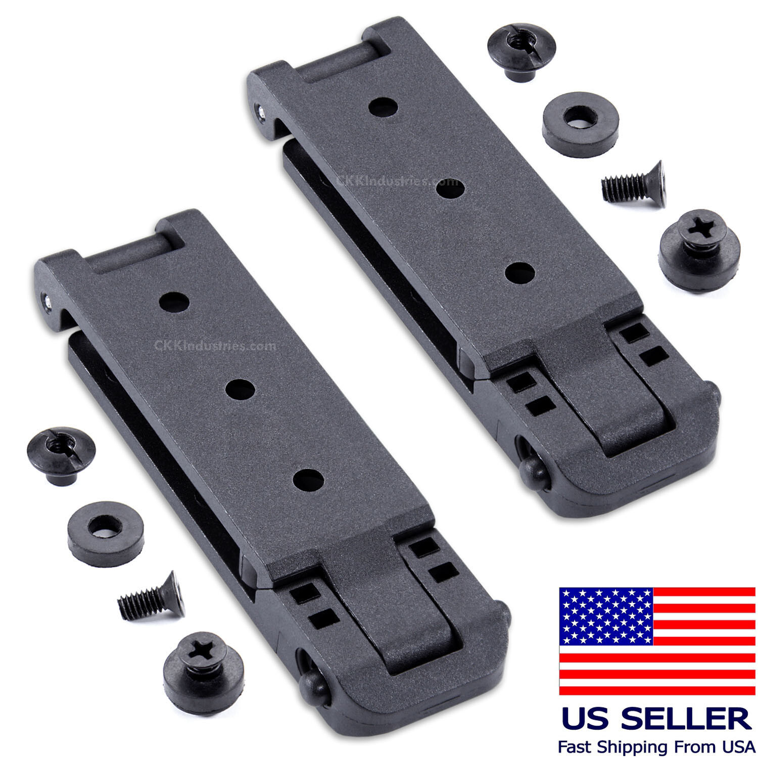 Molle-Lok – Molle Mounting Attachment – (Fits 1.50-3.00in) – (Hardware Optional)