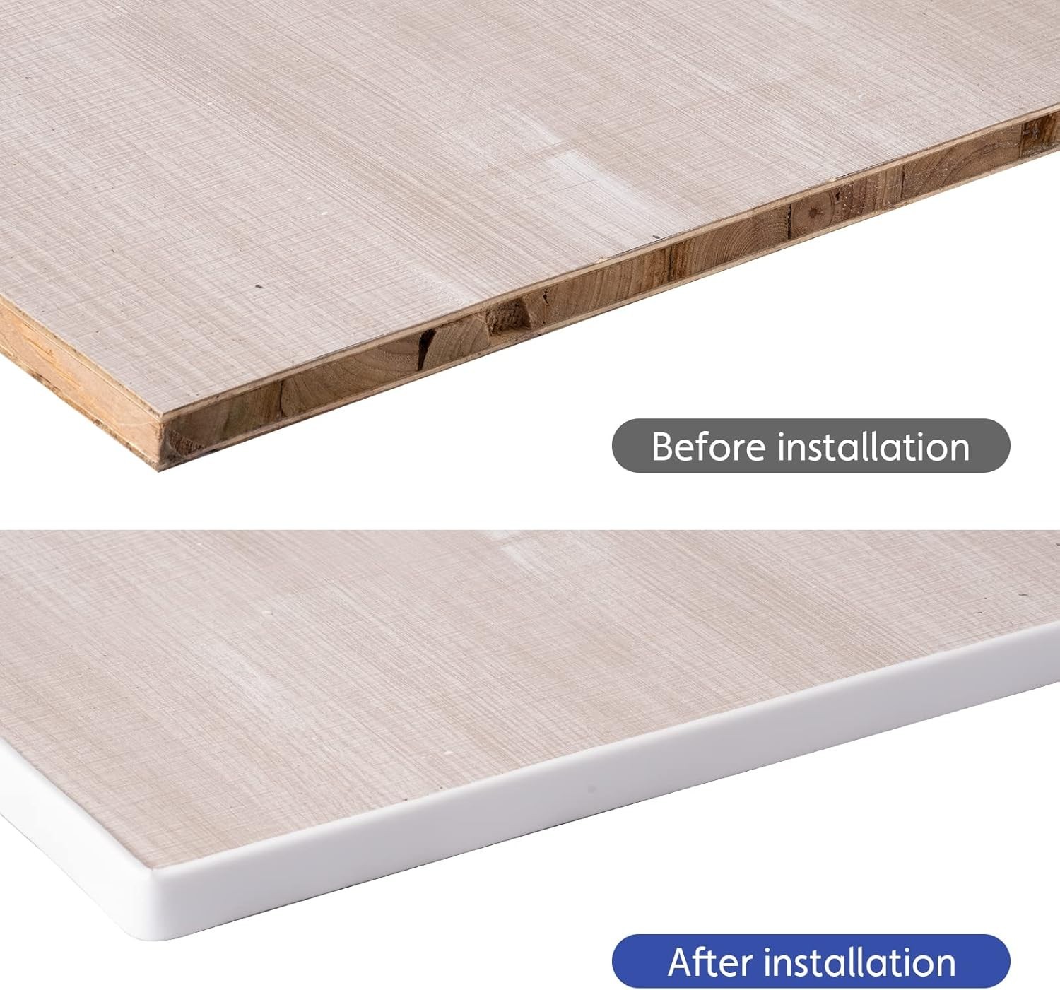 Flexible 9.8ft Edge Protector – Self-Adhesive U-Shape Trim for Safe Home Decor