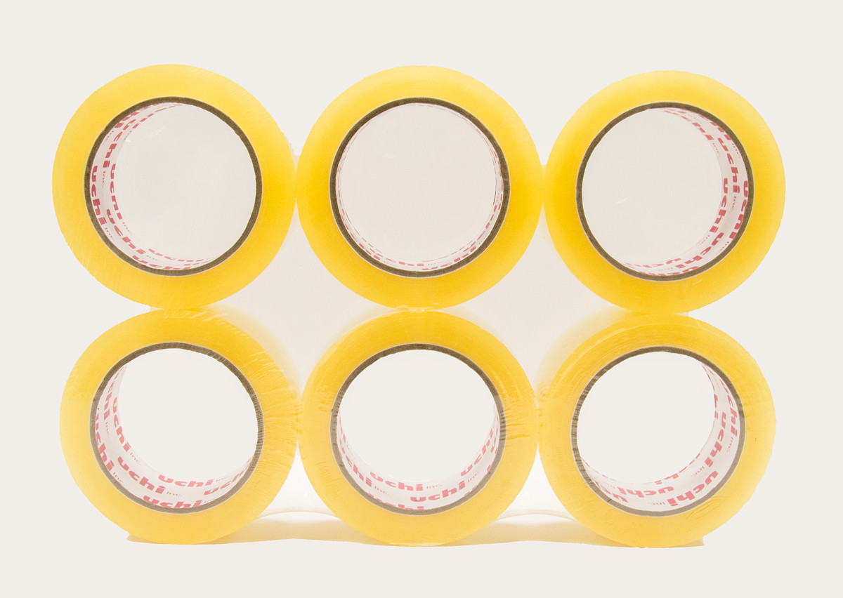 36 Rolls of Clear Packaging Tape – 1.89″ x 110 yds – 1.8 Mil