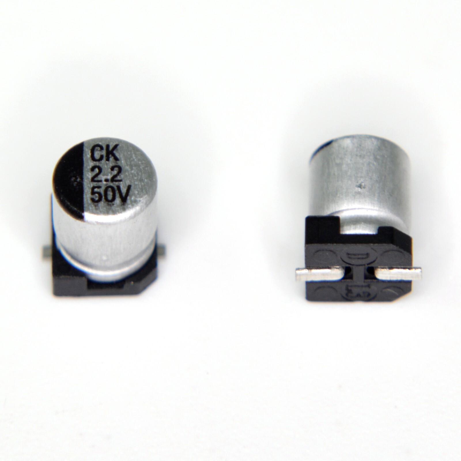 1µF–1000µF | 6.3V–50V SMD Electrolytic Capacitor Lot | 1206/1210 Sizes