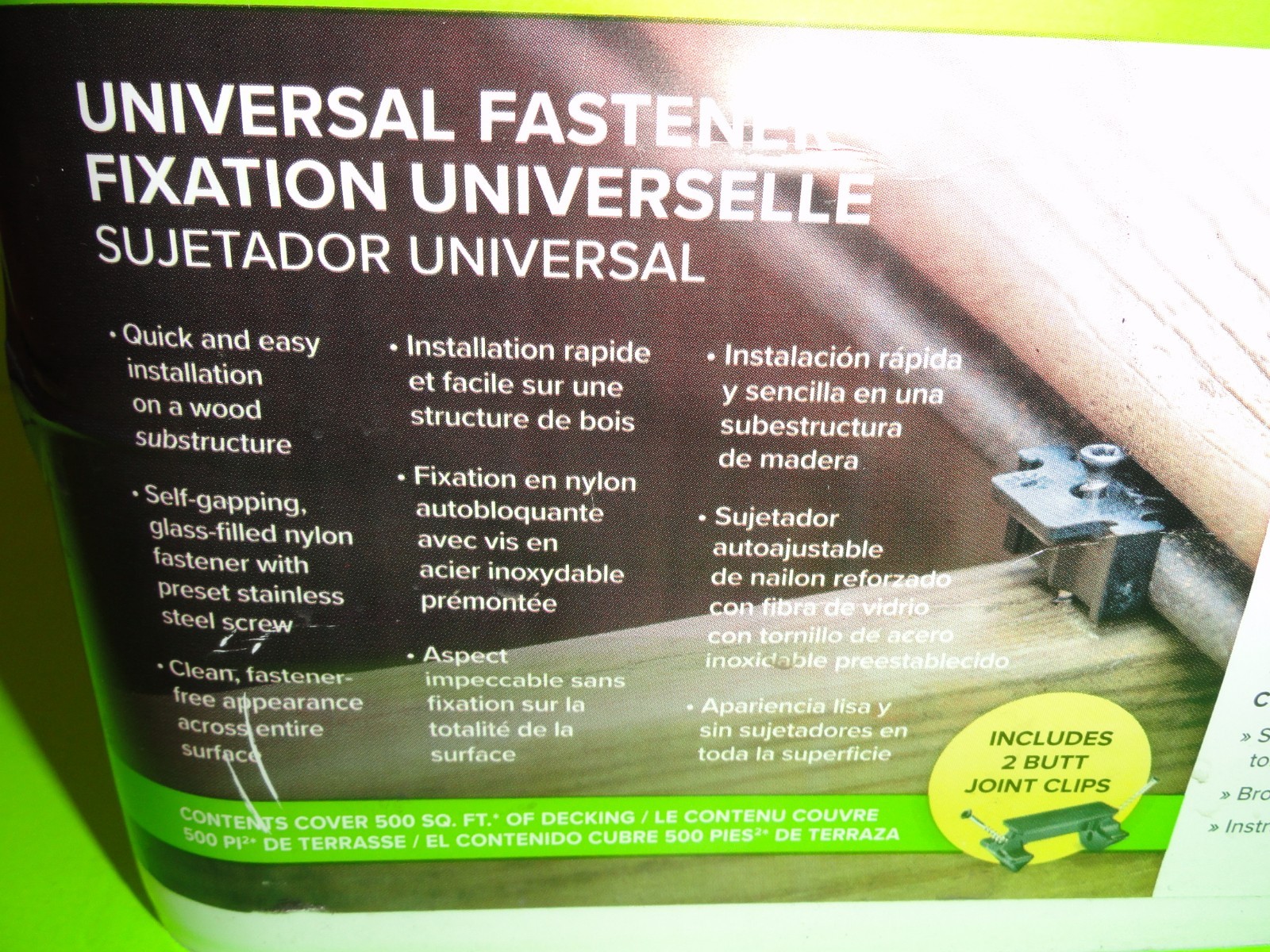 Trex Hideaway Hidden Deck Universal Fasteners 500 sq.ft. DA00002 FREE SHIPPING