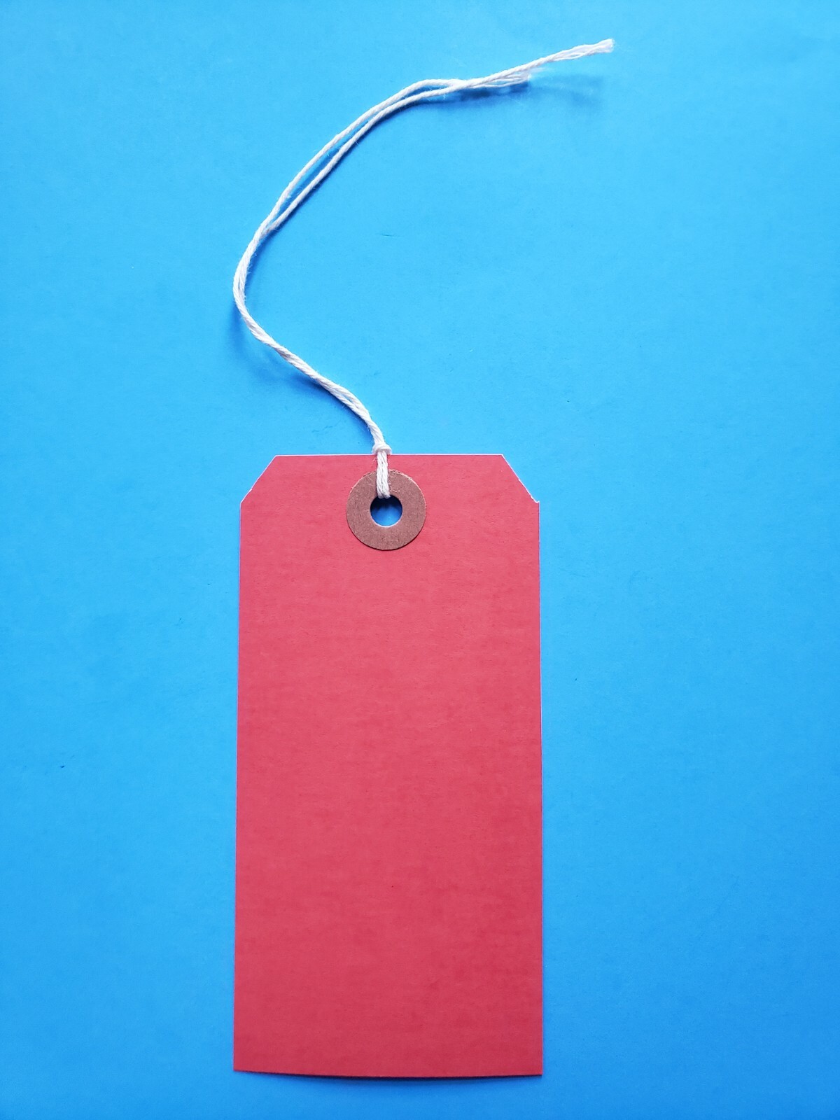 Large Size #5 String Tags 4 3/4″ x 2 3/8″ Colored Manila Shipping 100 200 300