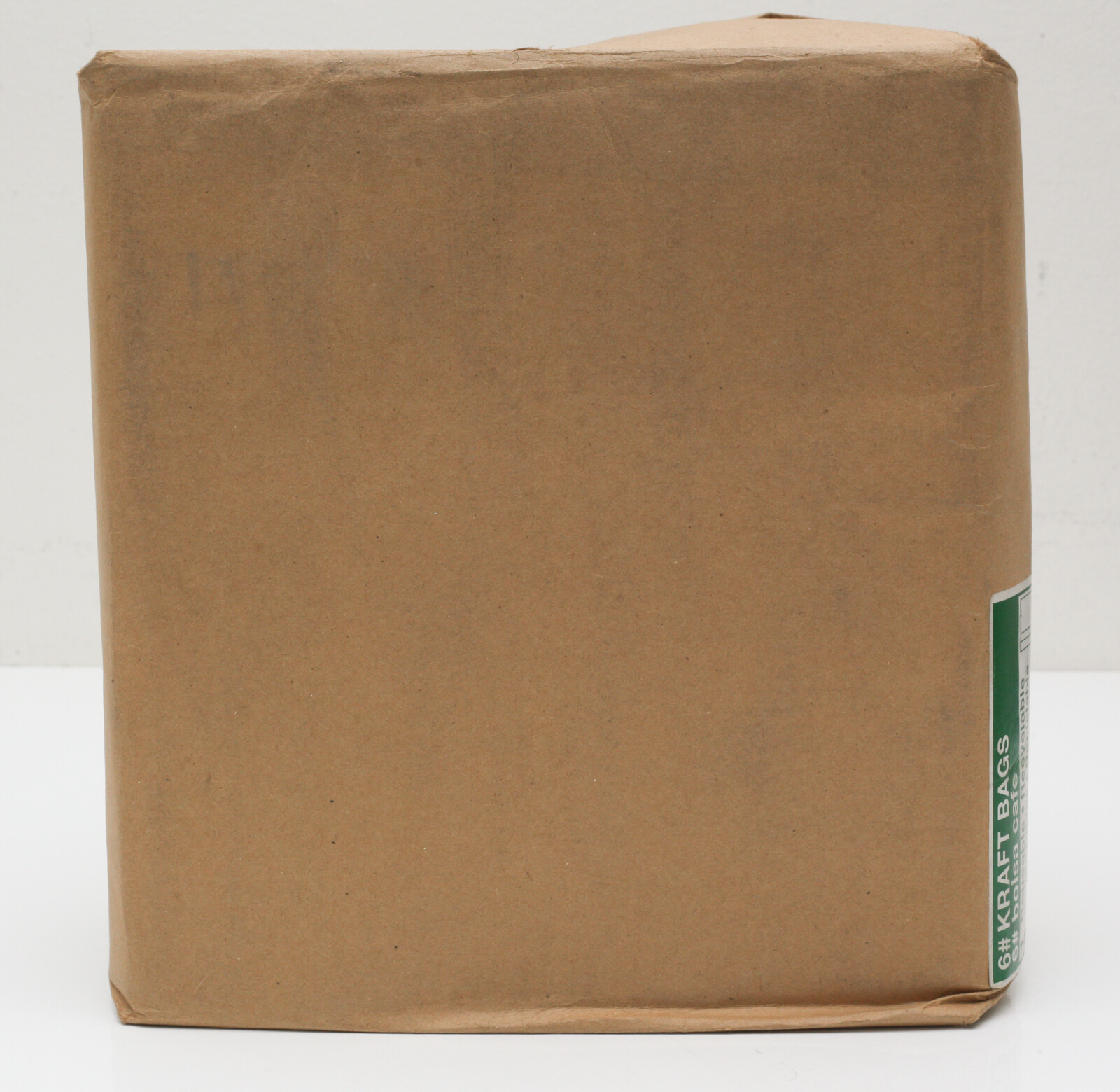 6# KRAFT BAGS 13601 Reusable Recyclable 500 Count Made of 100% Recycled Material