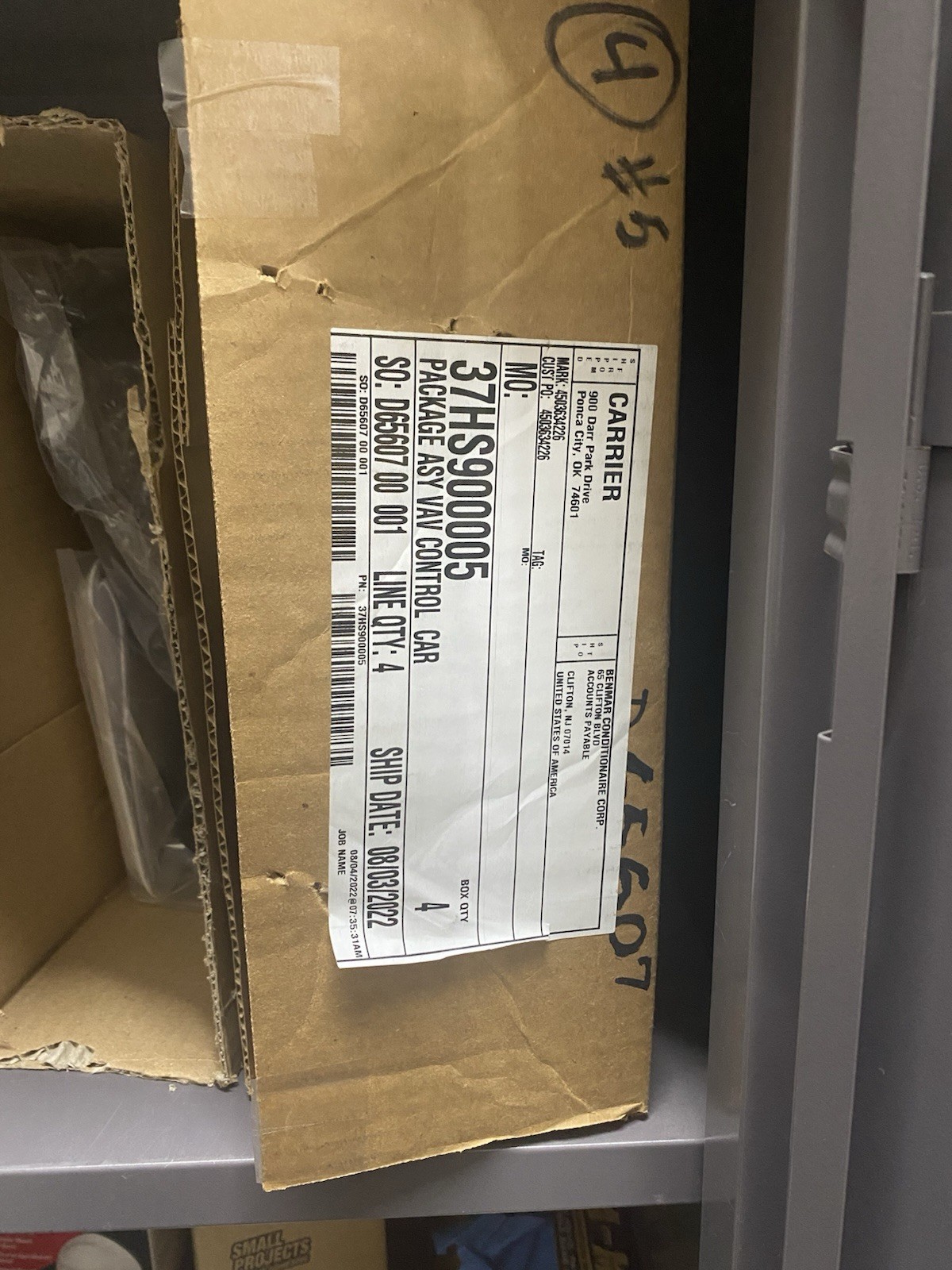 Carrier 37HS900005 Package Asy VAV Control