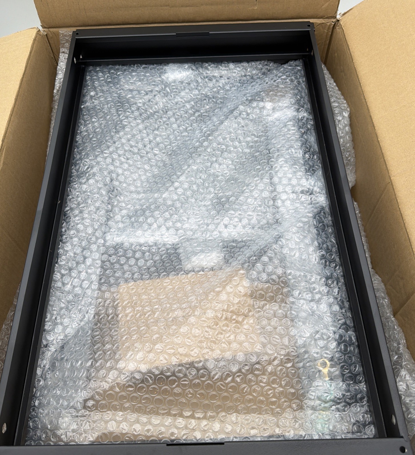 NETECABLE 6U Wall Mount Network Cabinet Rack Enclosure Glass Door