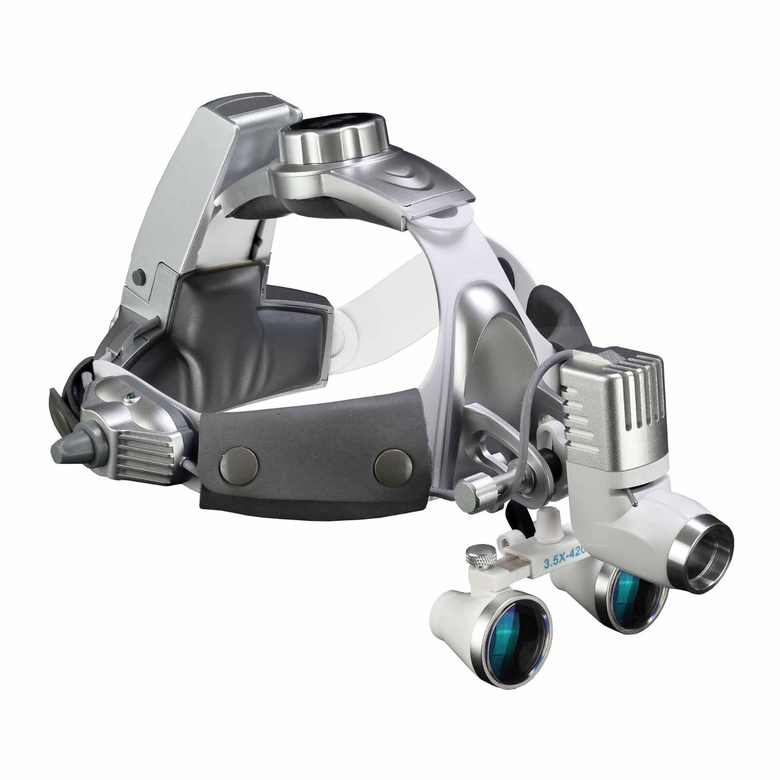 Surgical Head light with Magnifying Loupes for Dental and Ent with Led Headlight