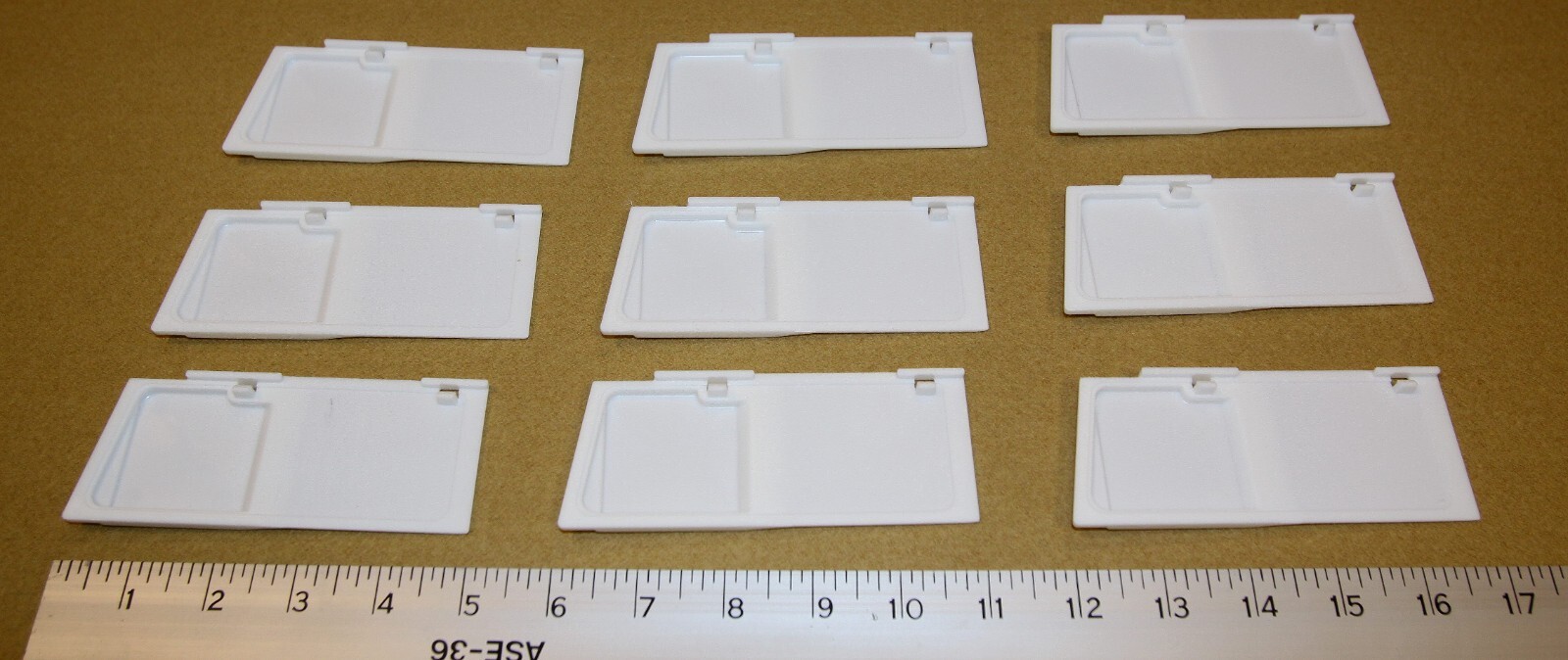 Dixie Narco Bev Max 5592 2145 «A» shims for cans & 16.9oz bottles – qty. 9 – New
