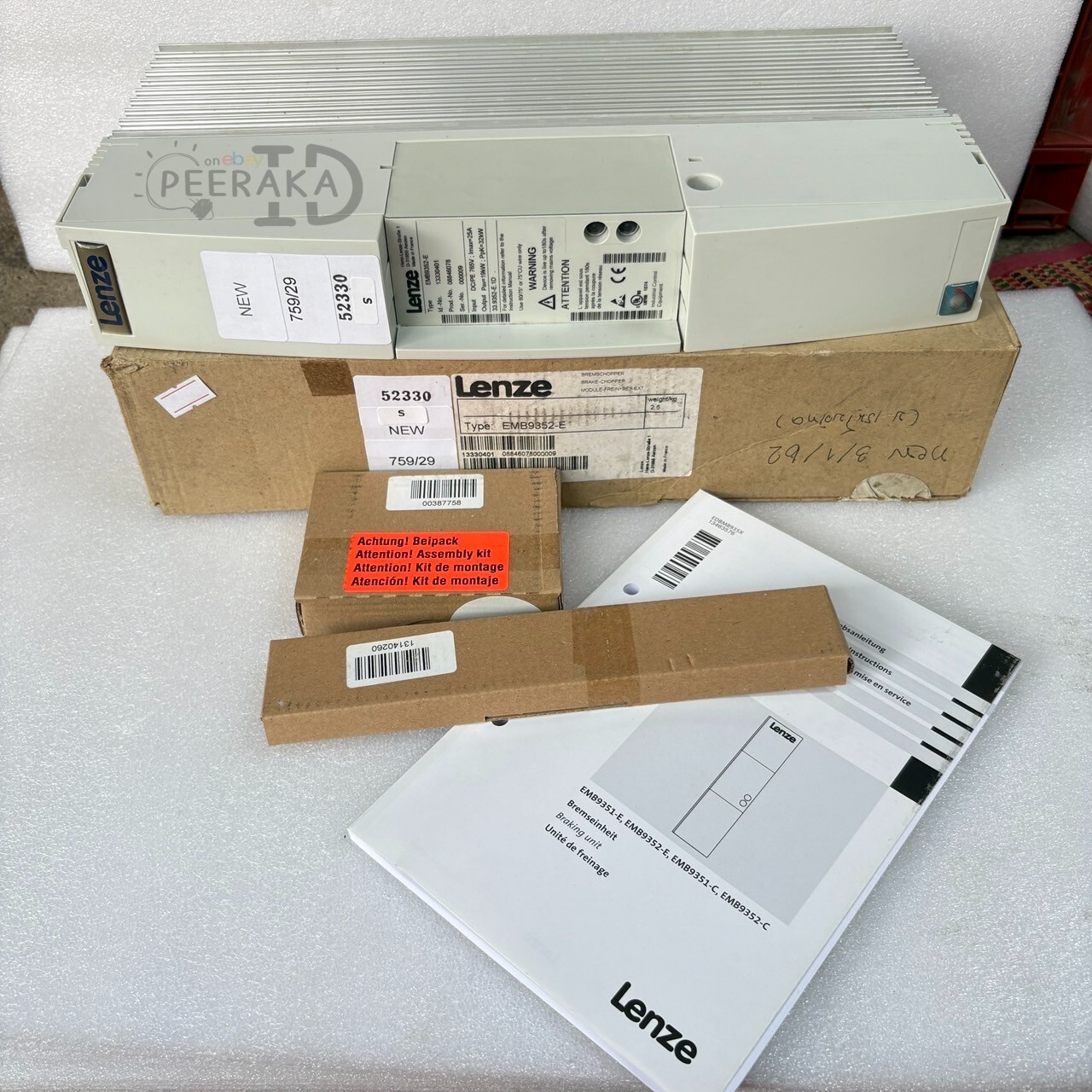 EMB9352-E LENZE , Free ship DHL , EMB9352E