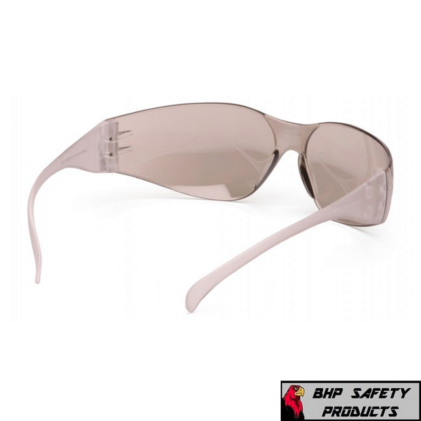 PYRAMEX INTRUDER SAFETY GLASSES INDOOR/OUTDOOR MIRROR I/O LENS S4180S (3 PAIR)