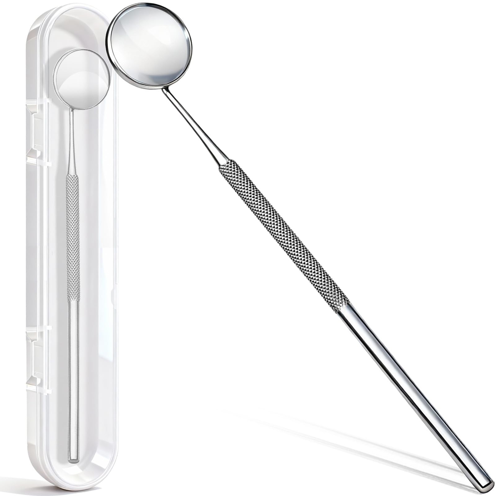 G.CATACC Dental Mirror, Stainless Steel Dentist Tool for 1 Count (Pack of 1)