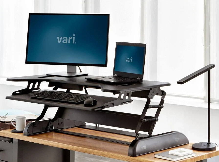 (6) Varidesk Cube Plus 40 Desk Adjustable Height Lot of 6 new Office Upgrade
