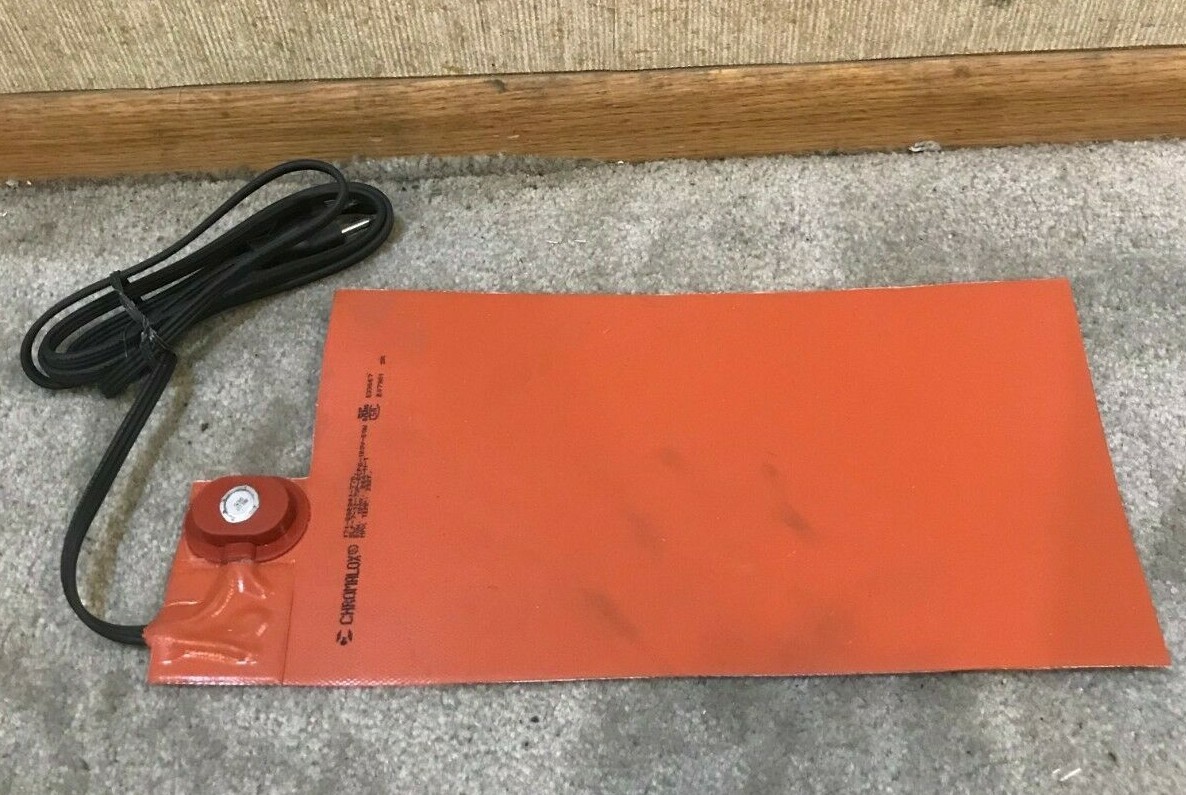 50 Watt Battery Heater Cummins Onan | P/N: A047T975 Chromoalox Silicon Pad