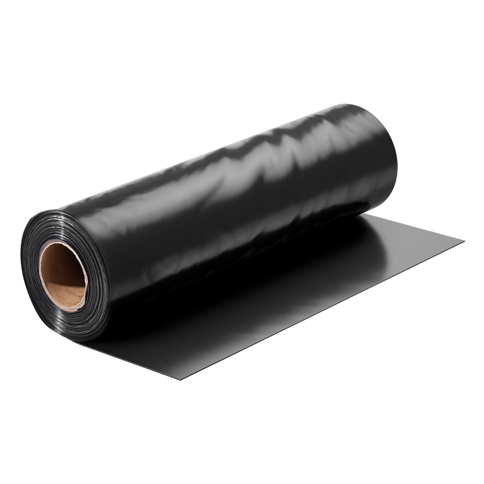 VEVOR 6Mil Plastic Sheeting Roll 10 x 100 FT Heavy Duty Polyethylene Black