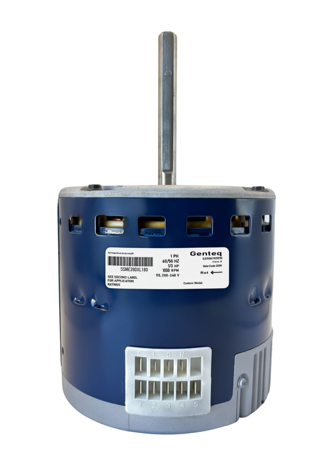 Genteq Motor X13 1/3 HP 5SME39DXL180