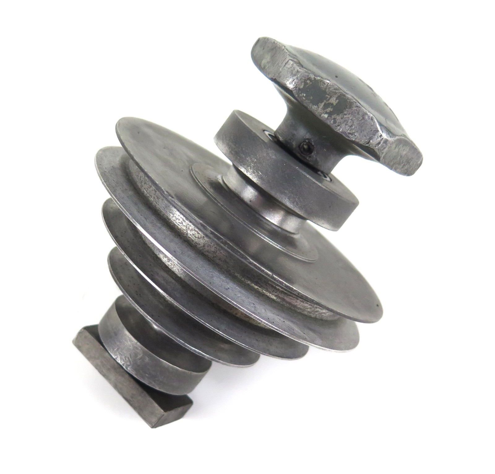 Clausing 8520 / 8525 Milling Machine Center Pulley & Knob Assy 560-016 (Inv. #1)