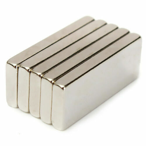 10/50/100 Super Strong Block Fridge Magnets Rare Earth Neodymium 25x10x3mm N52