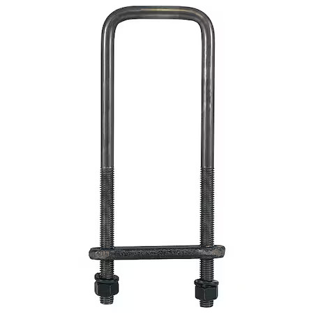 Buyers Products Ub623518 Square Bend U-Bolt Kit, Steel, 18″ L, Pk4