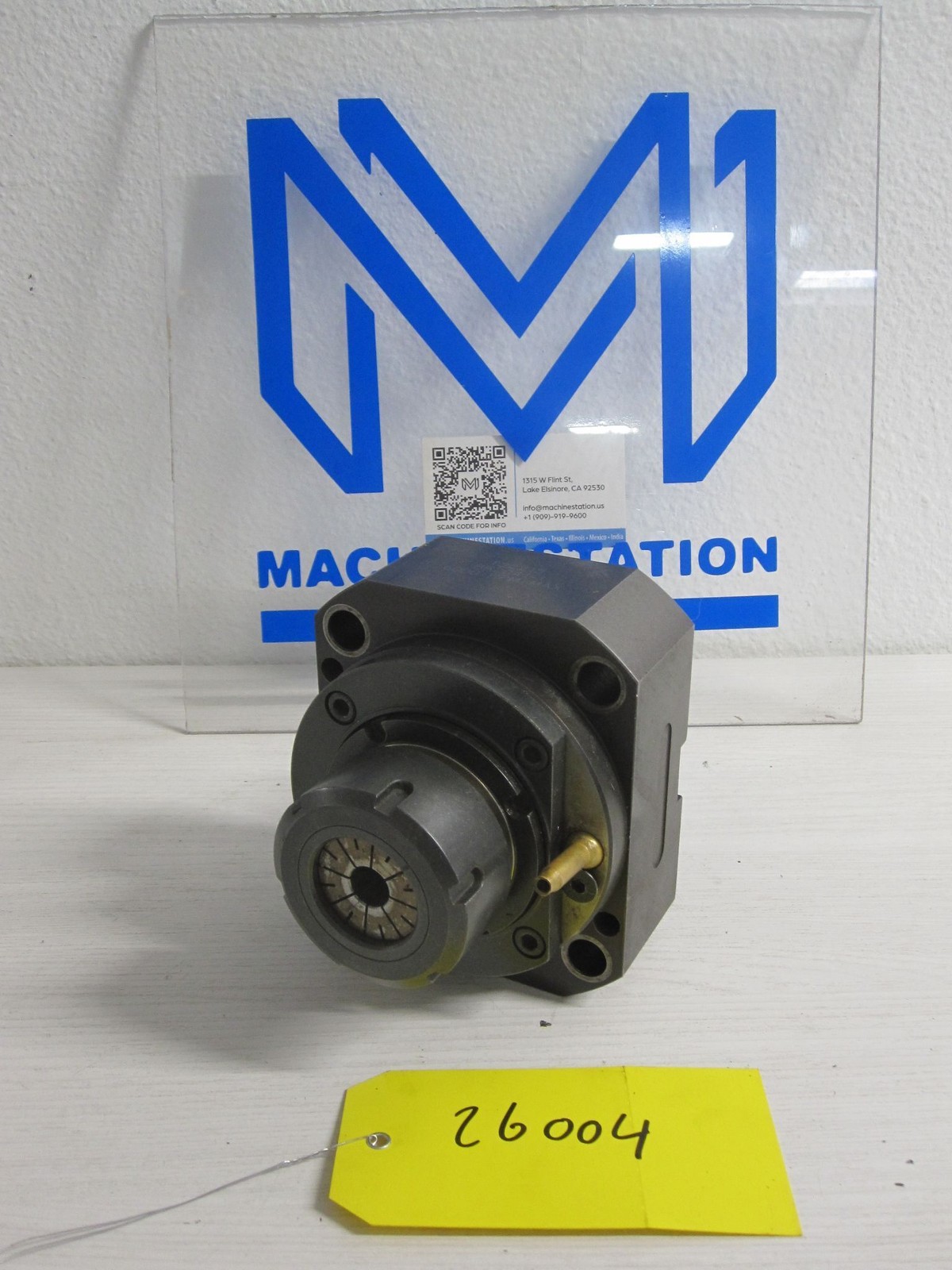 Axial Live Driven Tool for DMG Mori Seiki SL-25Y ER40 CNC Lathe 65mm x 75 mm