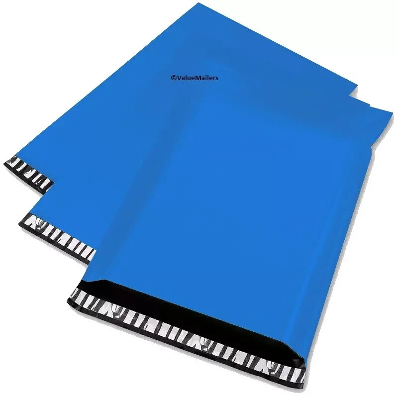 2000 Bags, 1000 10×13 PURPLE 1000 10×13 BLUE Poly Mailers Shipping Envelopes