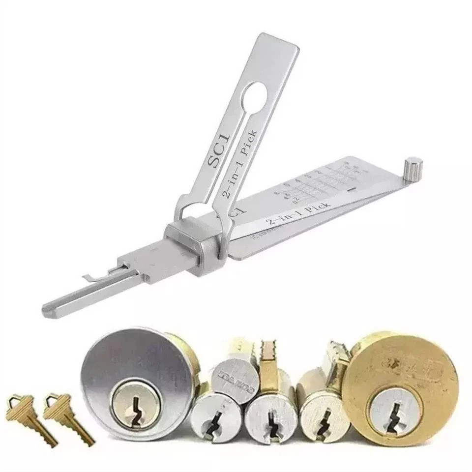 2 in1 Key Decoder Precision Hook Pickup Kit for SC1 SC4 KW1 AM5 M1MS2 LW5