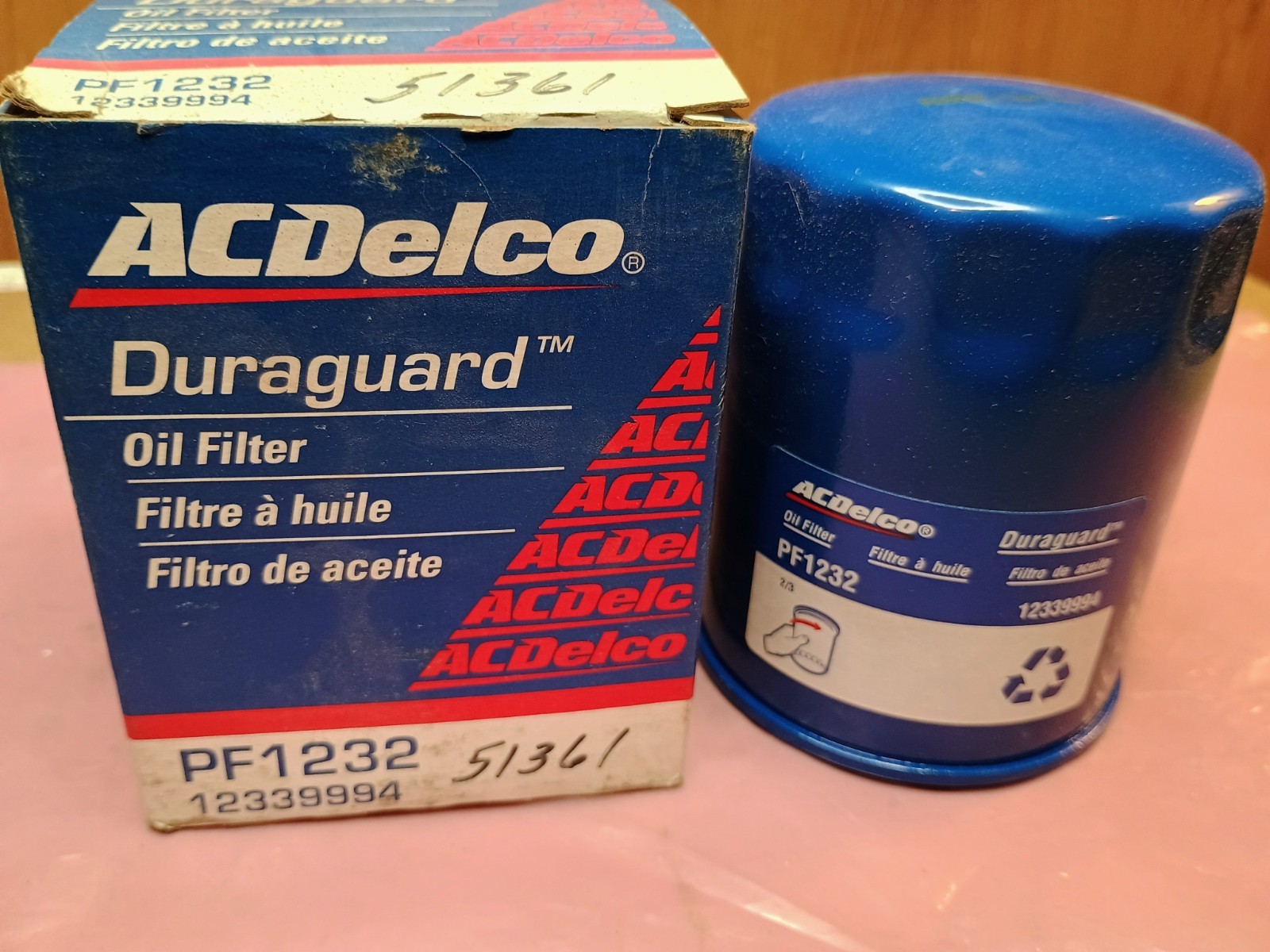 AC Delco Duraguard Oil Filter PF1232 – Fast Ship