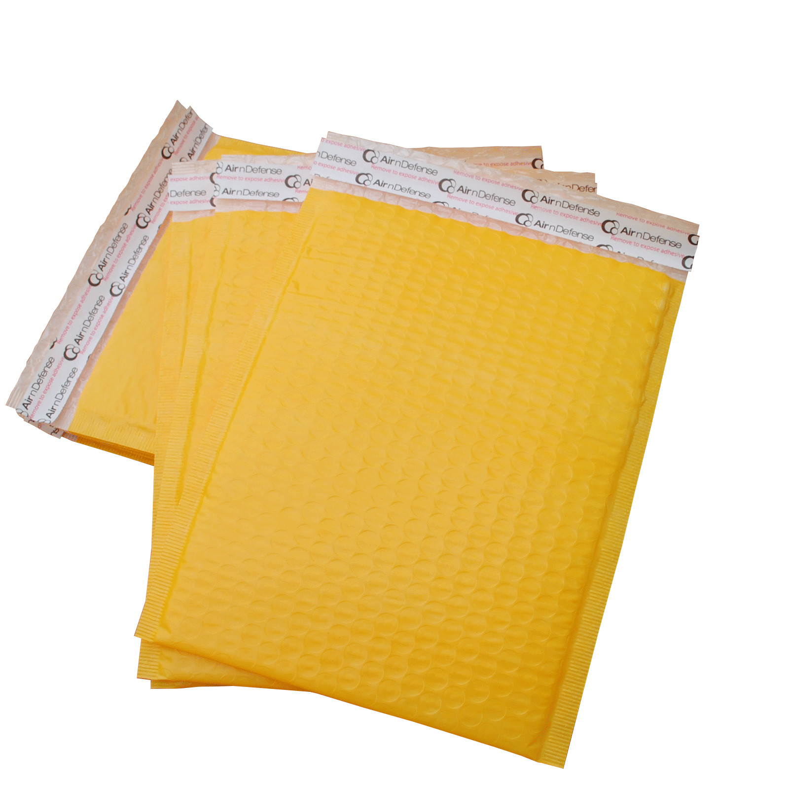 AirnDefense #5 10.5×16″ Colored Poly Bubble Mailers Shipping Padded Envelopes