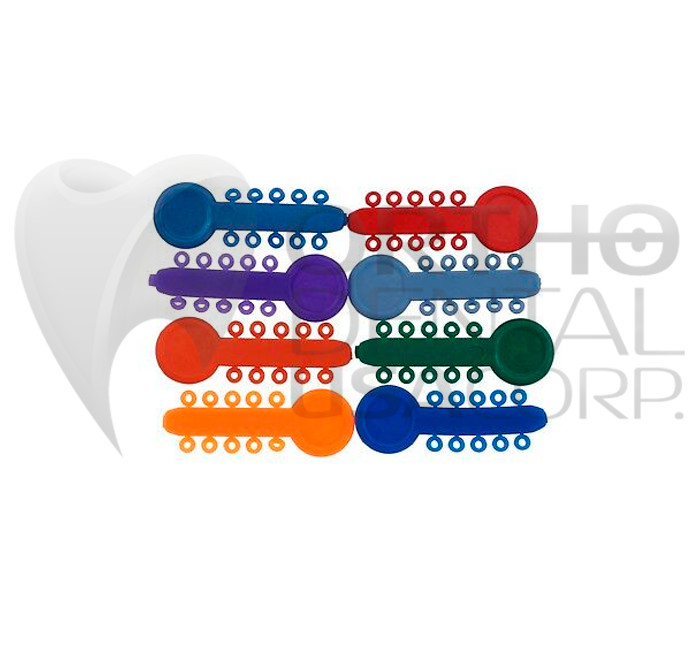 ELASTIC LIGATURE MINI TIES ( 1.000 PCS ) Latex free Orthodontic Made un USA
