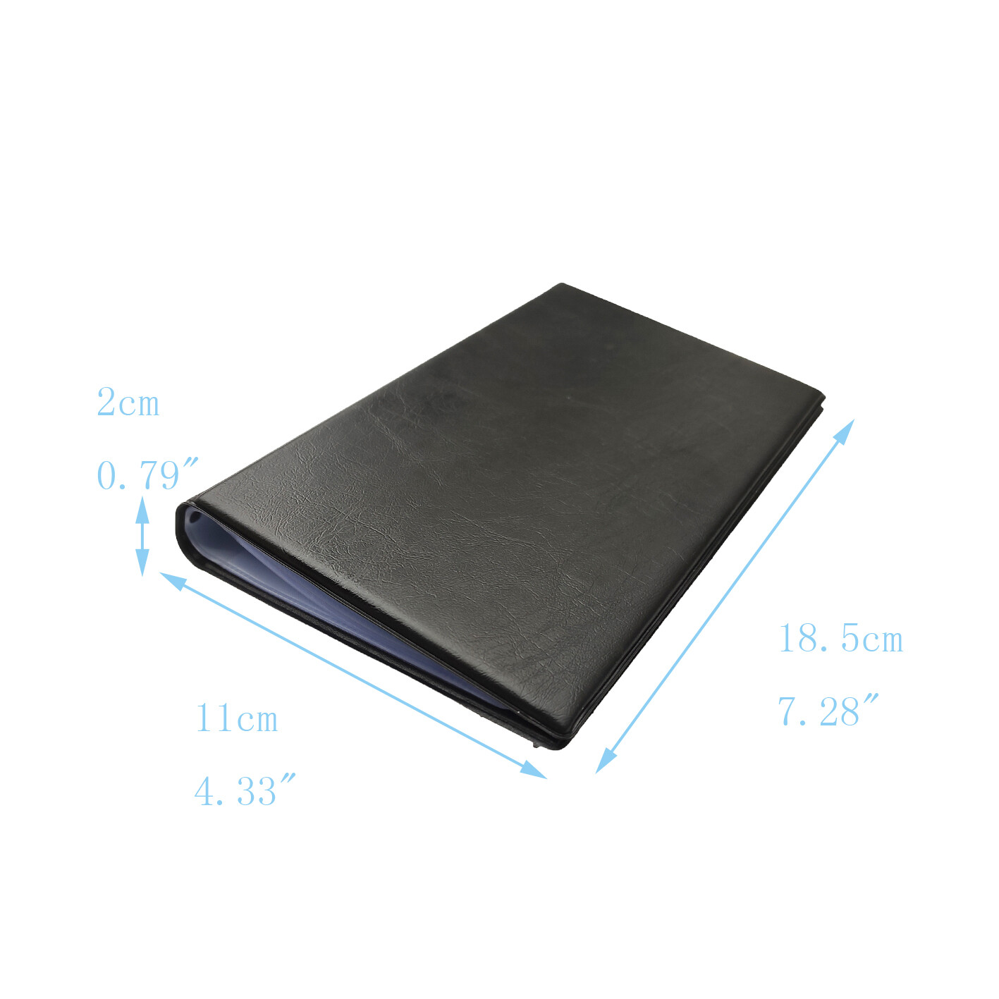 120Cards Business Name ID Credit Card Holder Book Case Keeper Organizer FreeShip