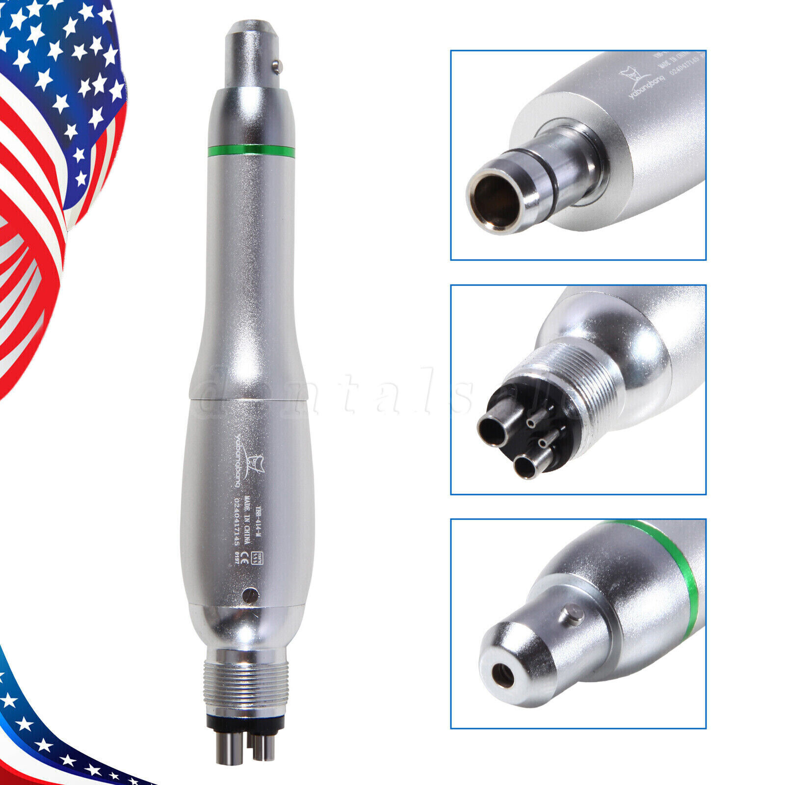 Dental Hygiene Prophy Handpiece Air Motor 4 Holes 4:1 Reduction 360 ° Swivel
